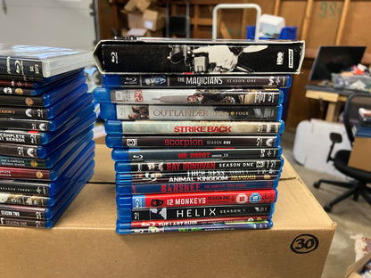 Super cool bluray bundle of tv shows and rare series