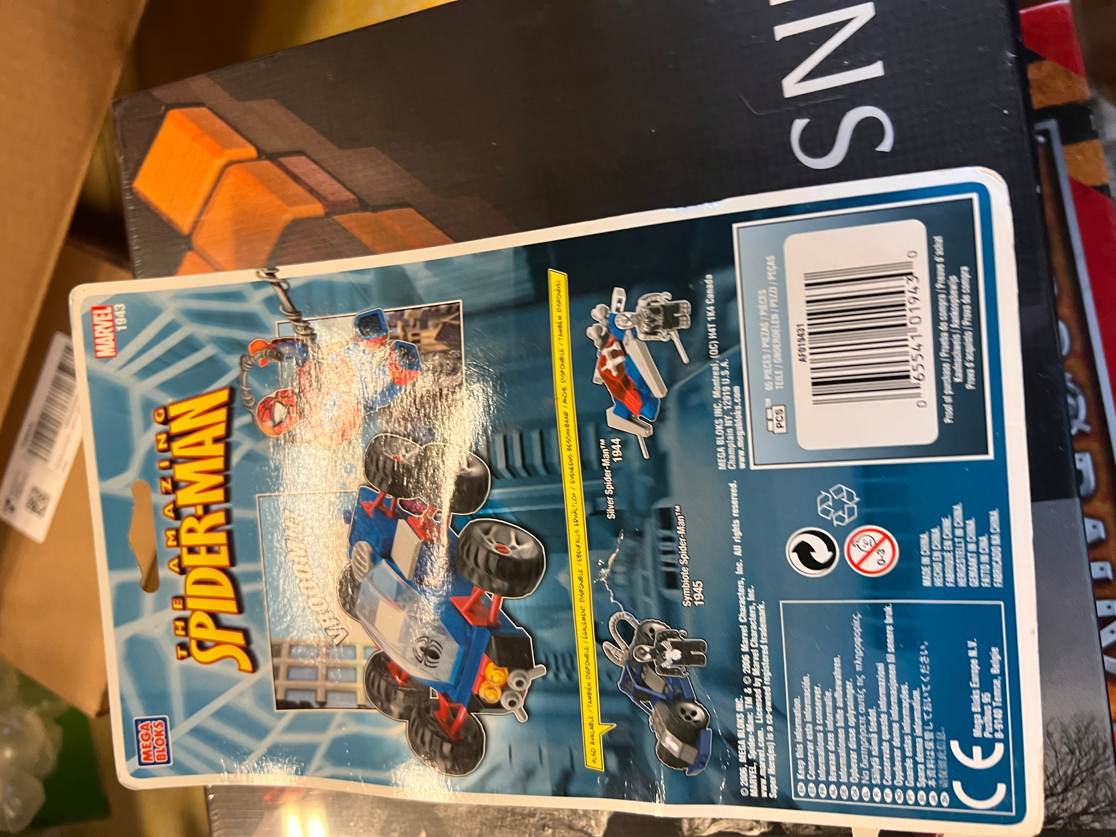 Marvel Amazing Spiderman Mega Blok 1943