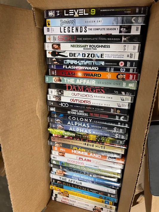 Over 30 seasons of Drama and Suspense TV Show DVDs!