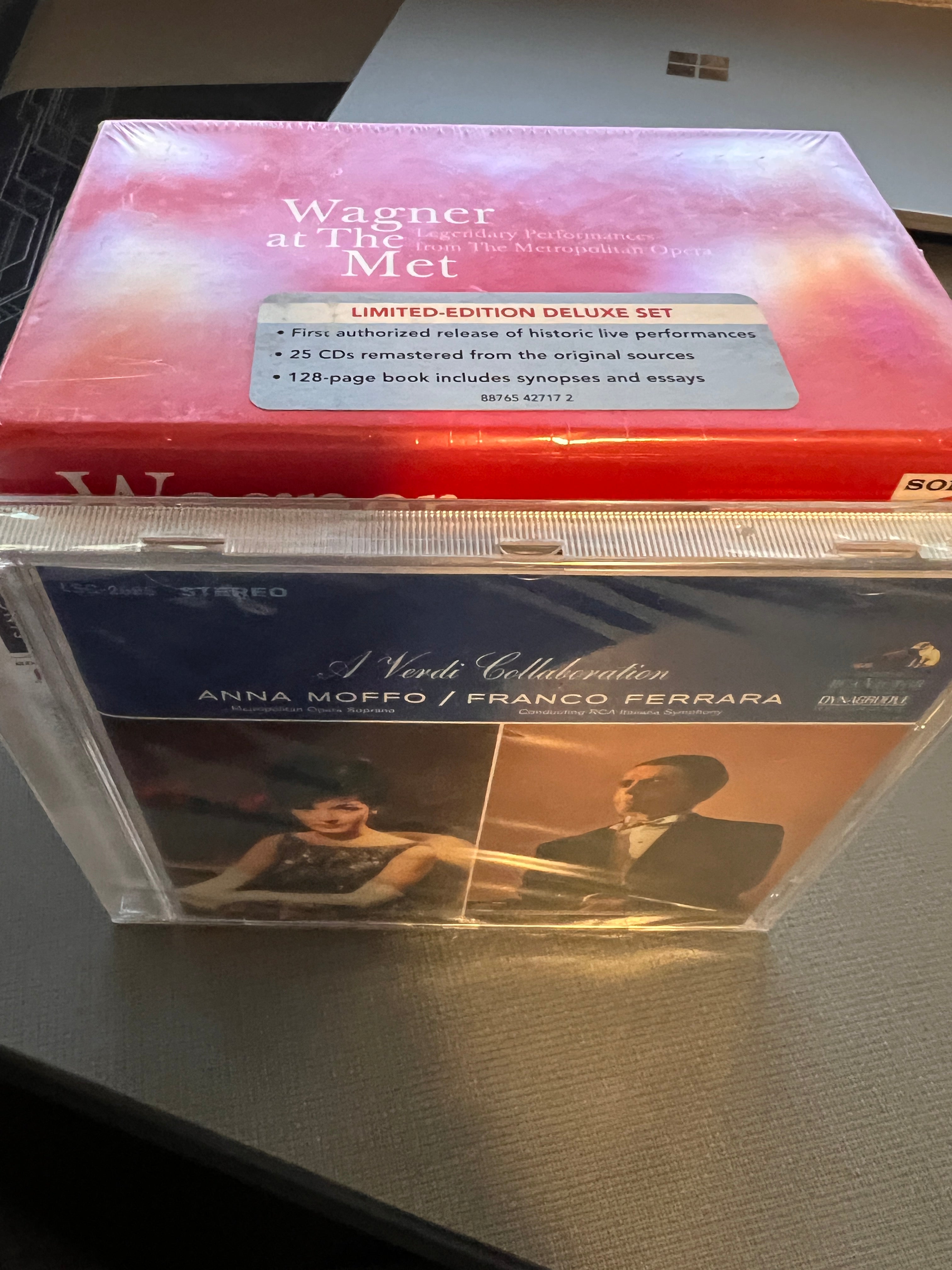 Wagner at the Met Sony Classics + LSC-2685 RARE OOP