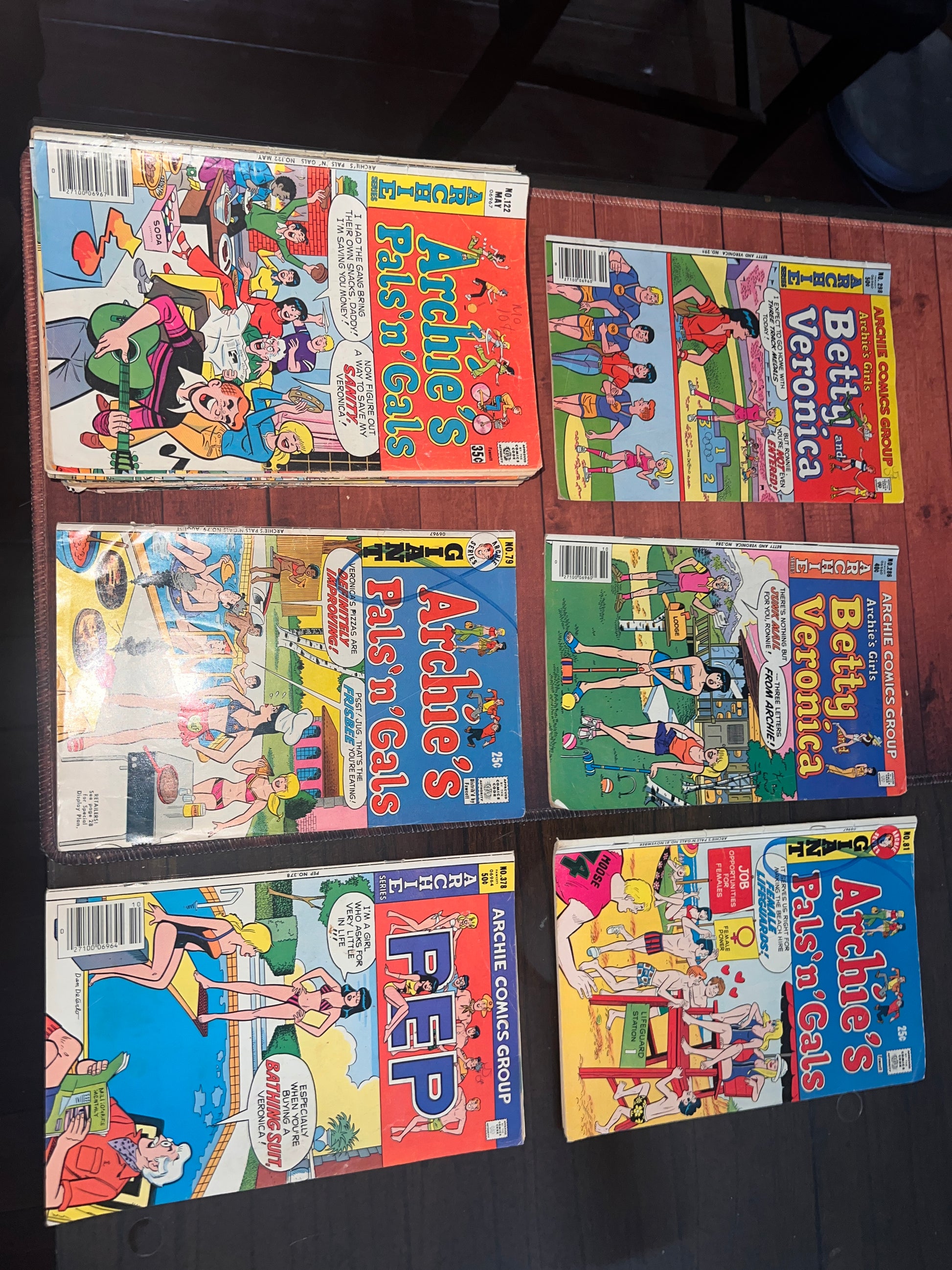 Lot of 25+ Vintage 1970s-1980s Archie Comics