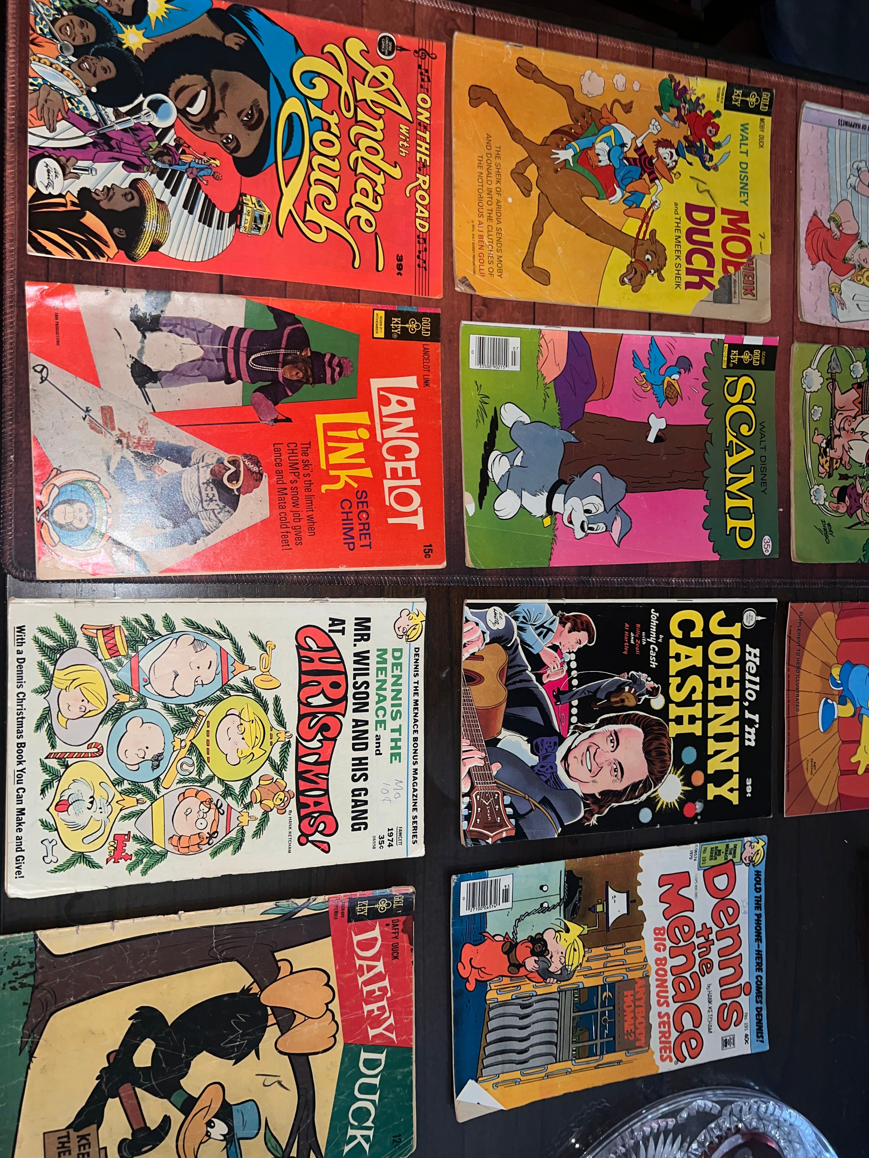 Lot of 19 Vintage 1970s Comics (Richie Rich, Casper, Disney Gold Key, Sad Sack, etc.)