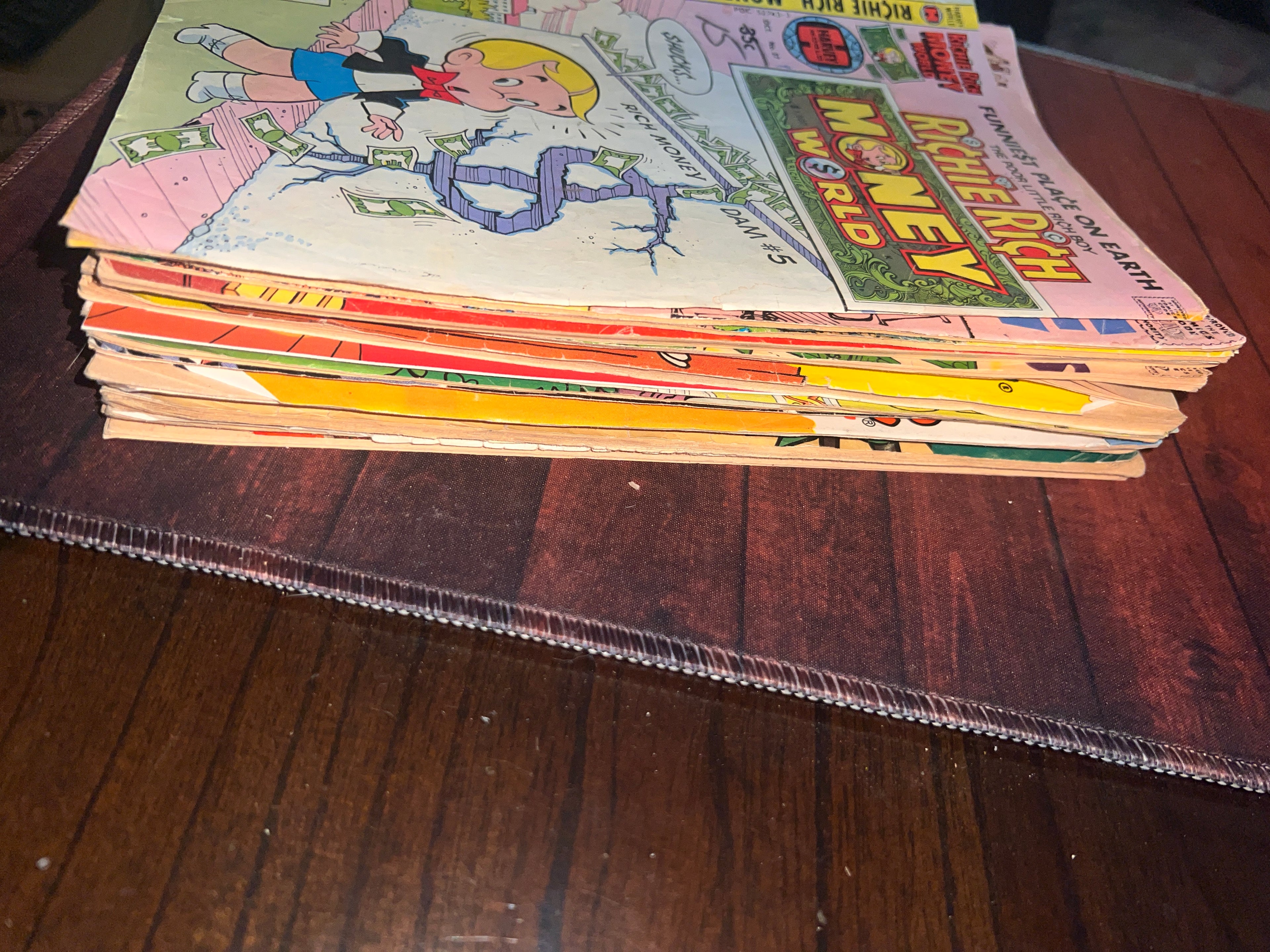 Lot of 19 Vintage 1970s Comics (Richie Rich, Casper, Disney Gold Key, Sad Sack, etc.)