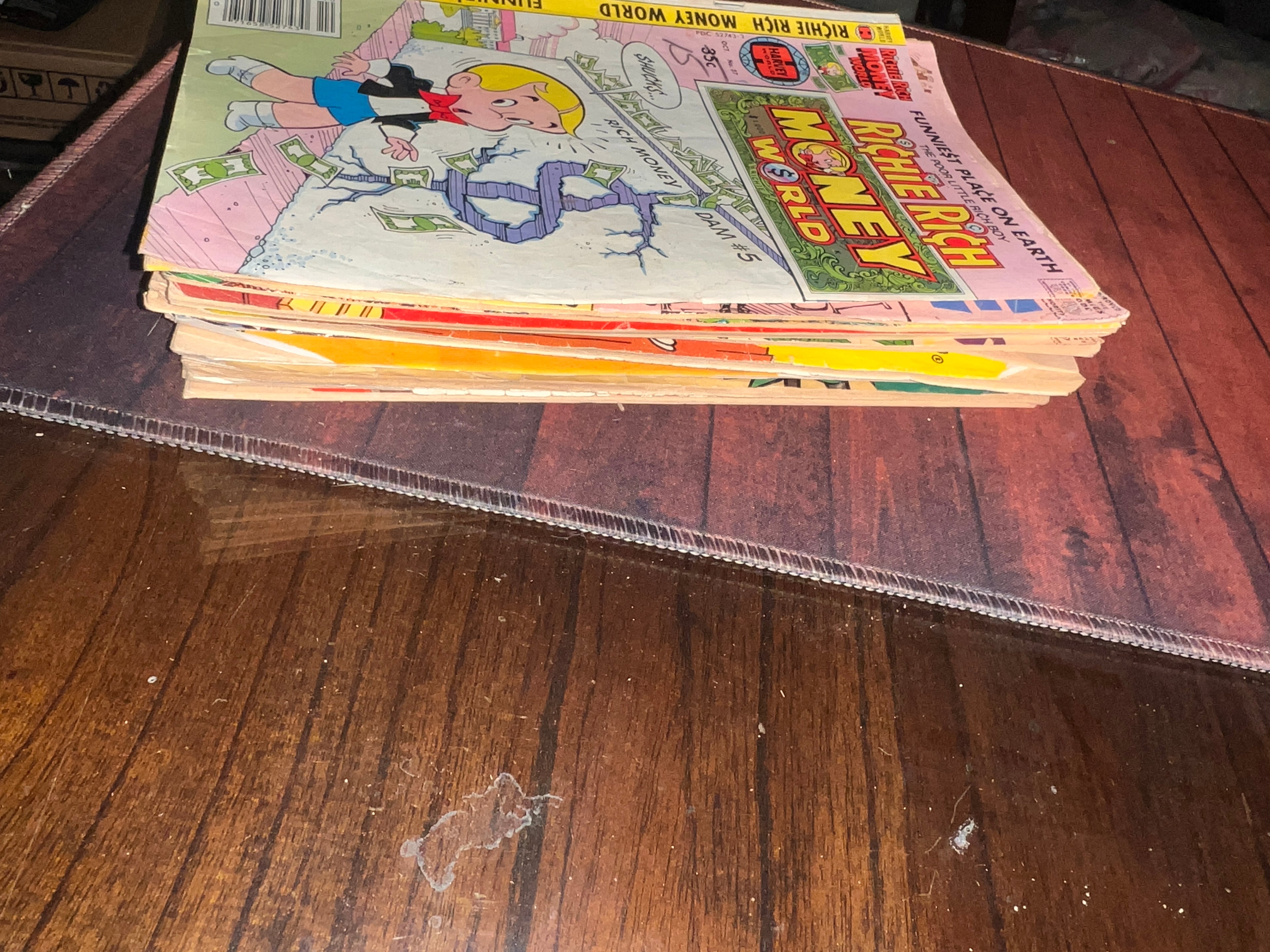 Lot of 19 Vintage 1970s Comics (Richie Rich, Casper, Disney Gold Key, Sad Sack, etc.)