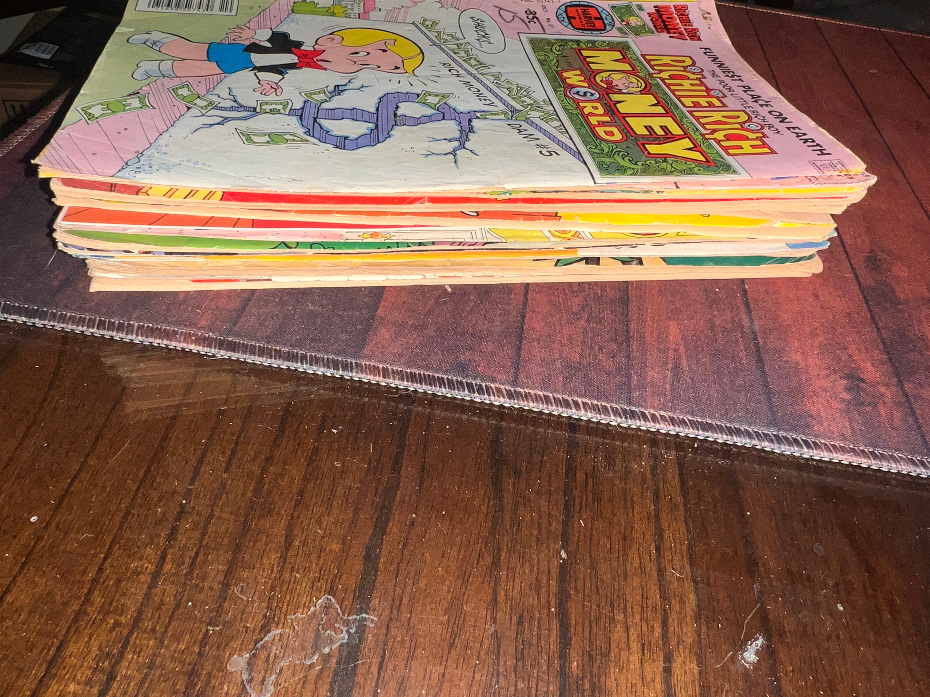 Lot of 19 Vintage 1970s Comics (Richie Rich, Casper, Disney Gold Key, Sad Sack, etc.)