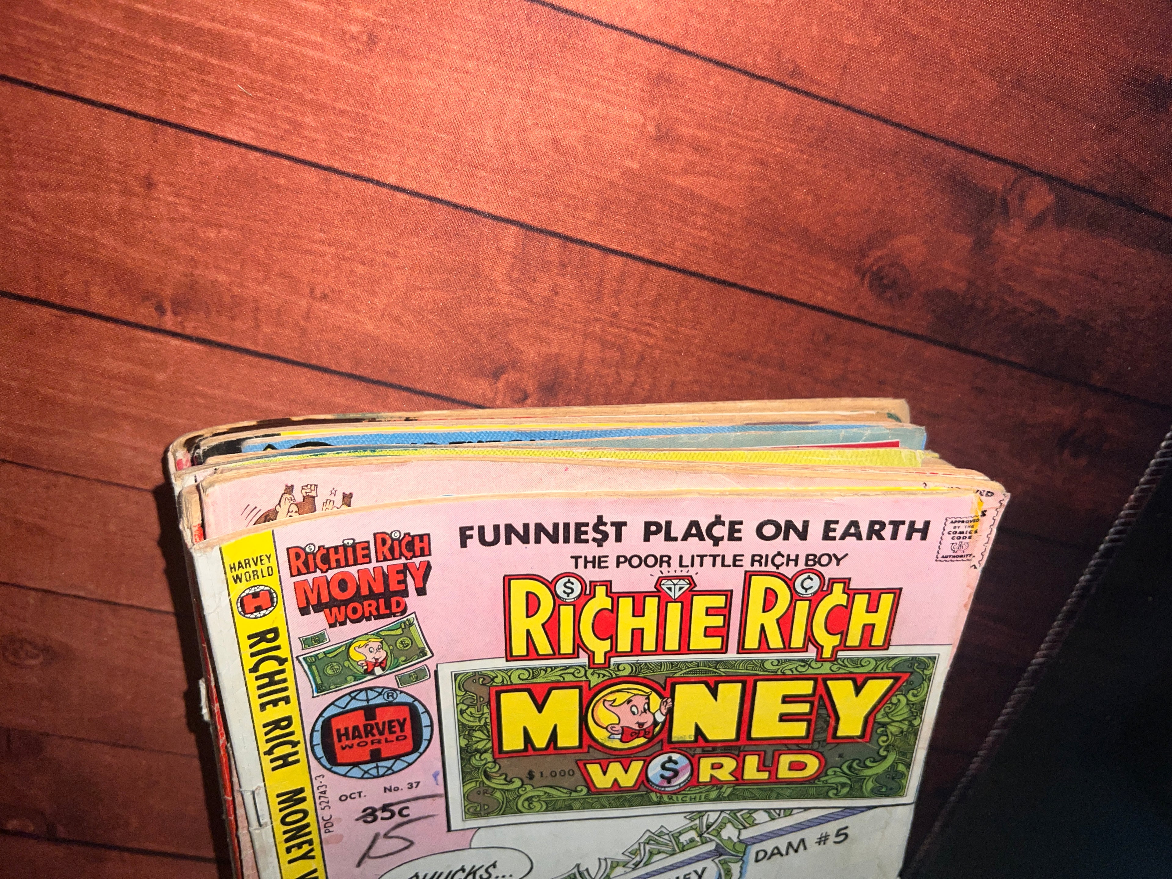 Lot of 19 Vintage 1970s Comics (Richie Rich, Casper, Disney Gold Key, Sad Sack, etc.)