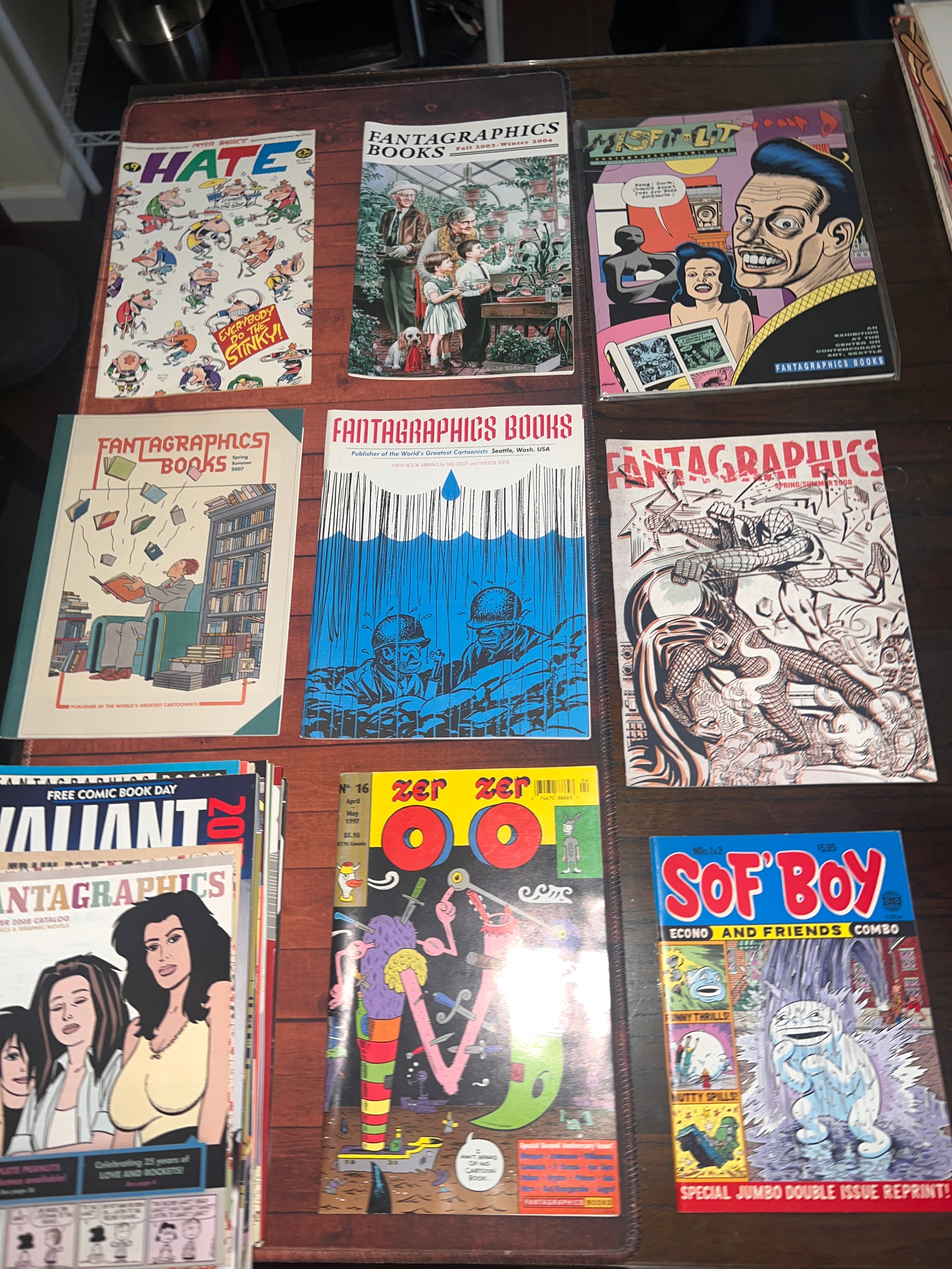 Lot of around 35 Fantagraphic Comic Books in excellent condition