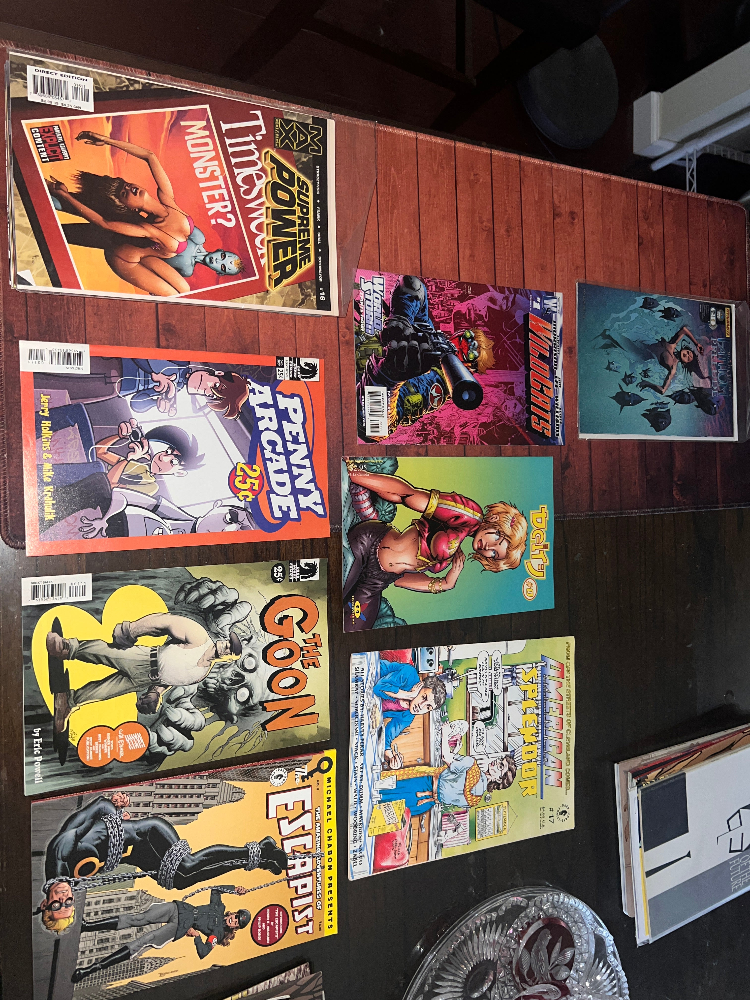 Lot of around 19 Marvel Max, Dark Horse Image and alternative comics