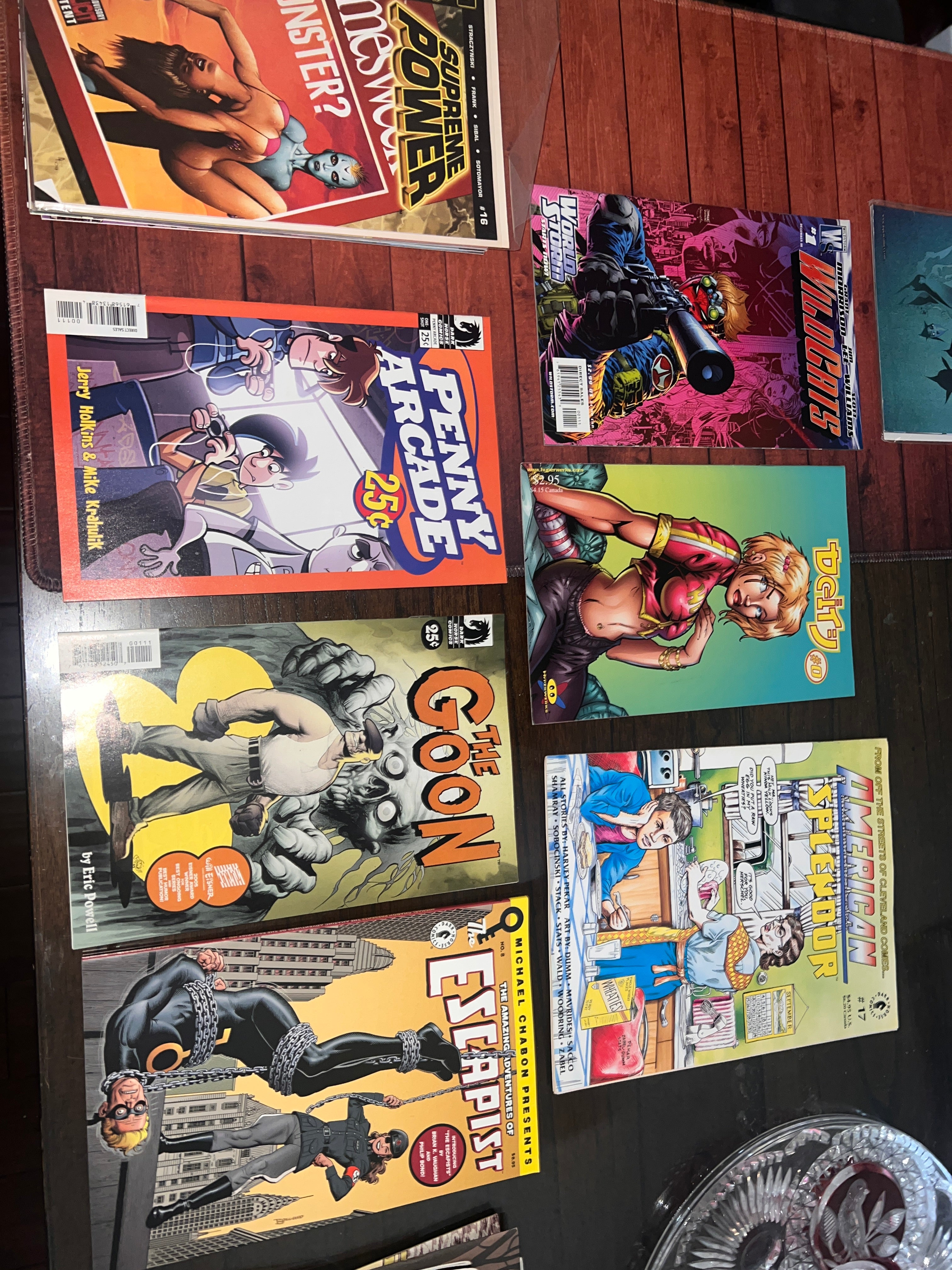 Lot of around 19 Marvel Max, Dark Horse Image and alternative comics