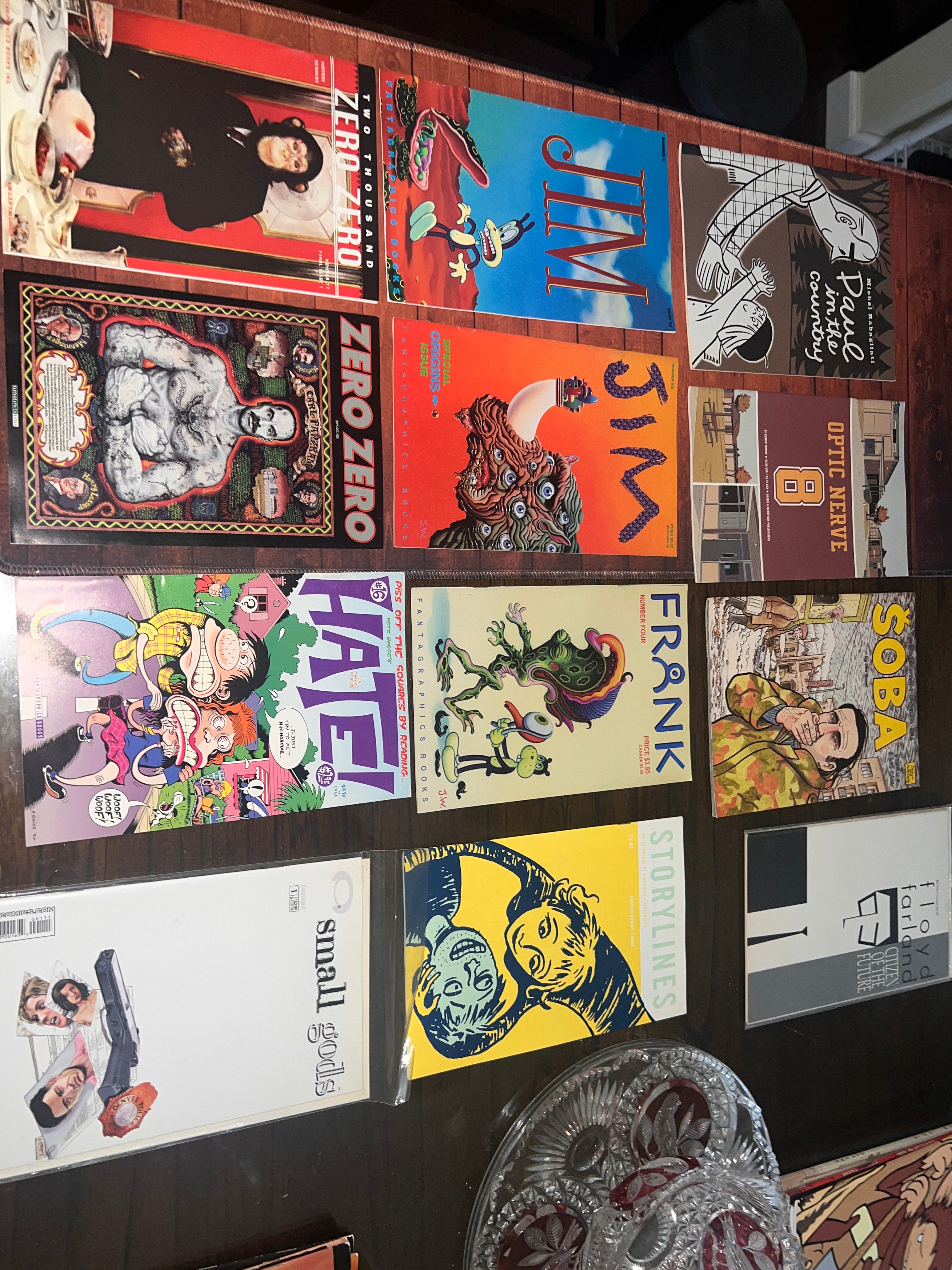 Lot of around 26 rare Comics Fantagraphics Drawn and Quarterly