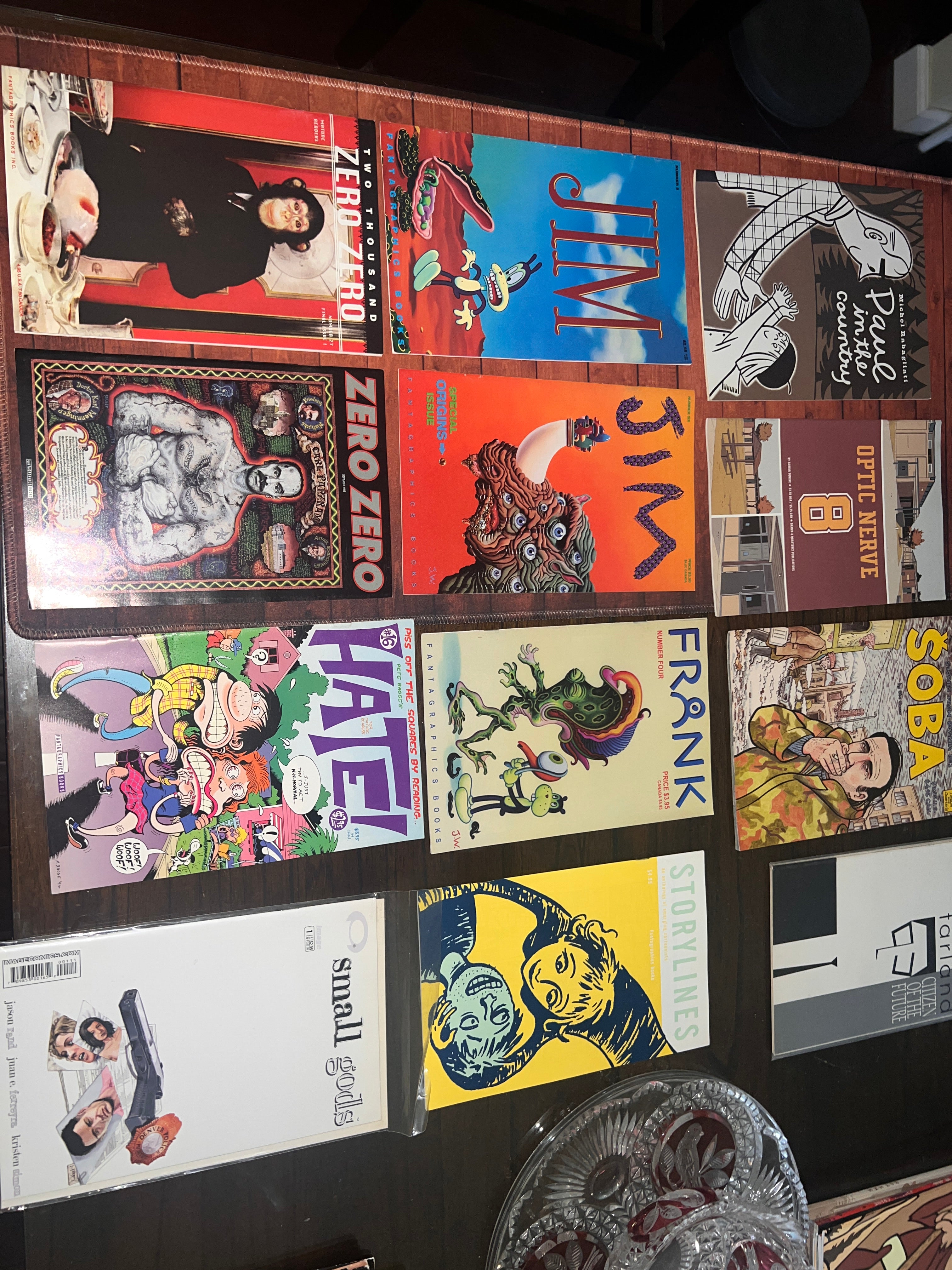 Lot of around 26 rare Comics Fantagraphics Drawn and Quarterly