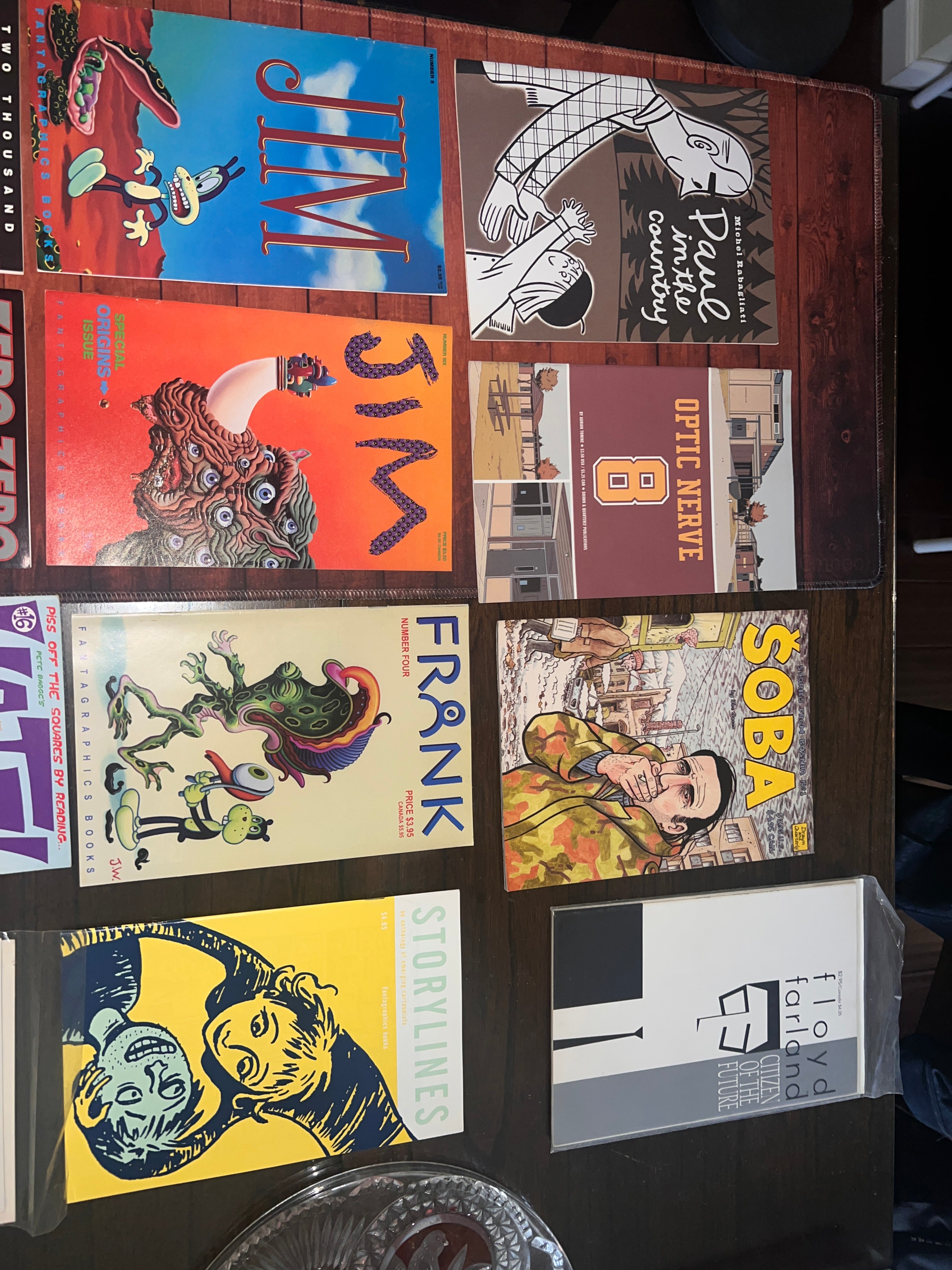 Lot of around 26 rare Comics Fantagraphics Drawn and Quarterly