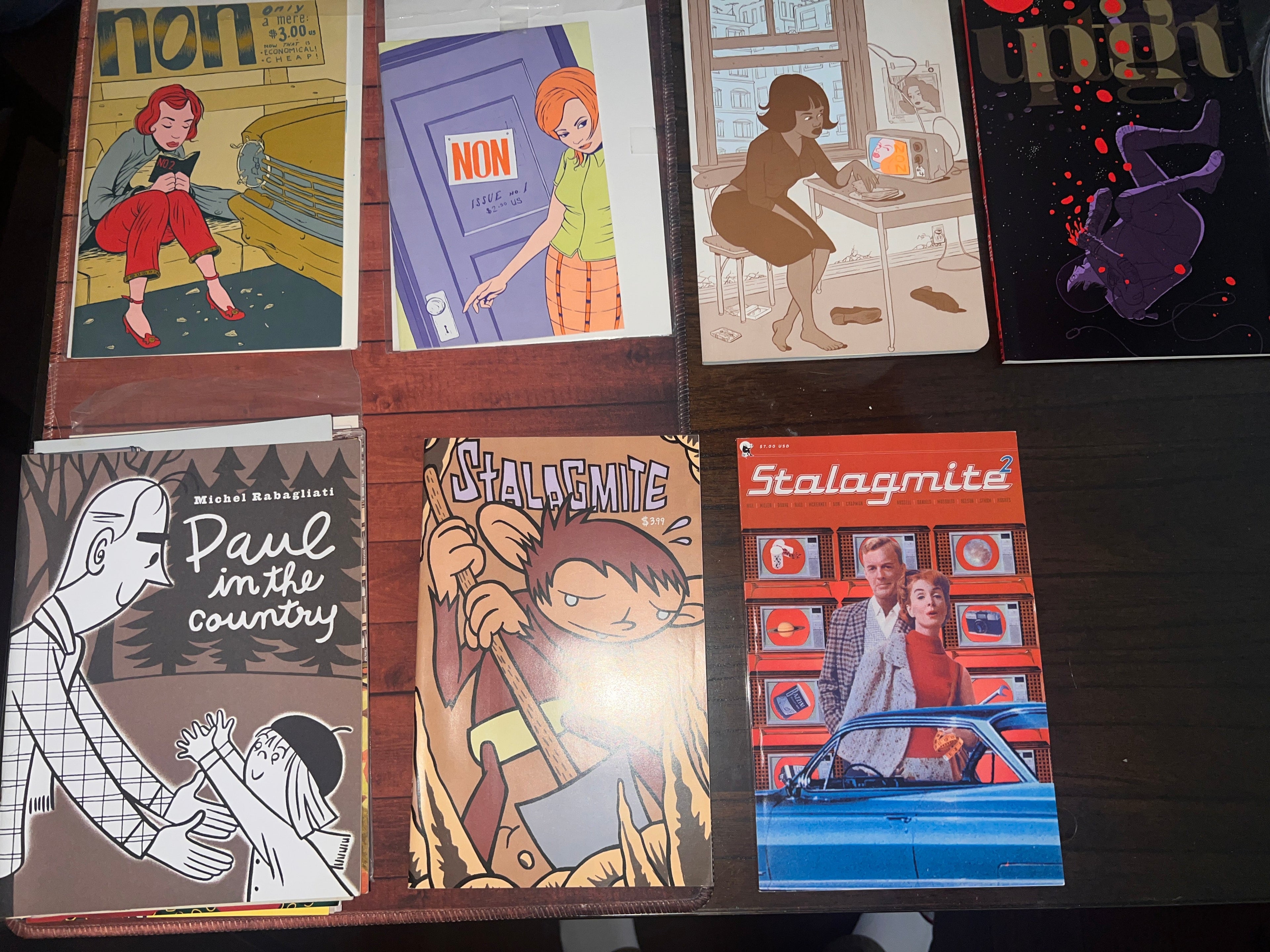 Lot of around 26 rare Comics Fantagraphics Drawn and Quarterly