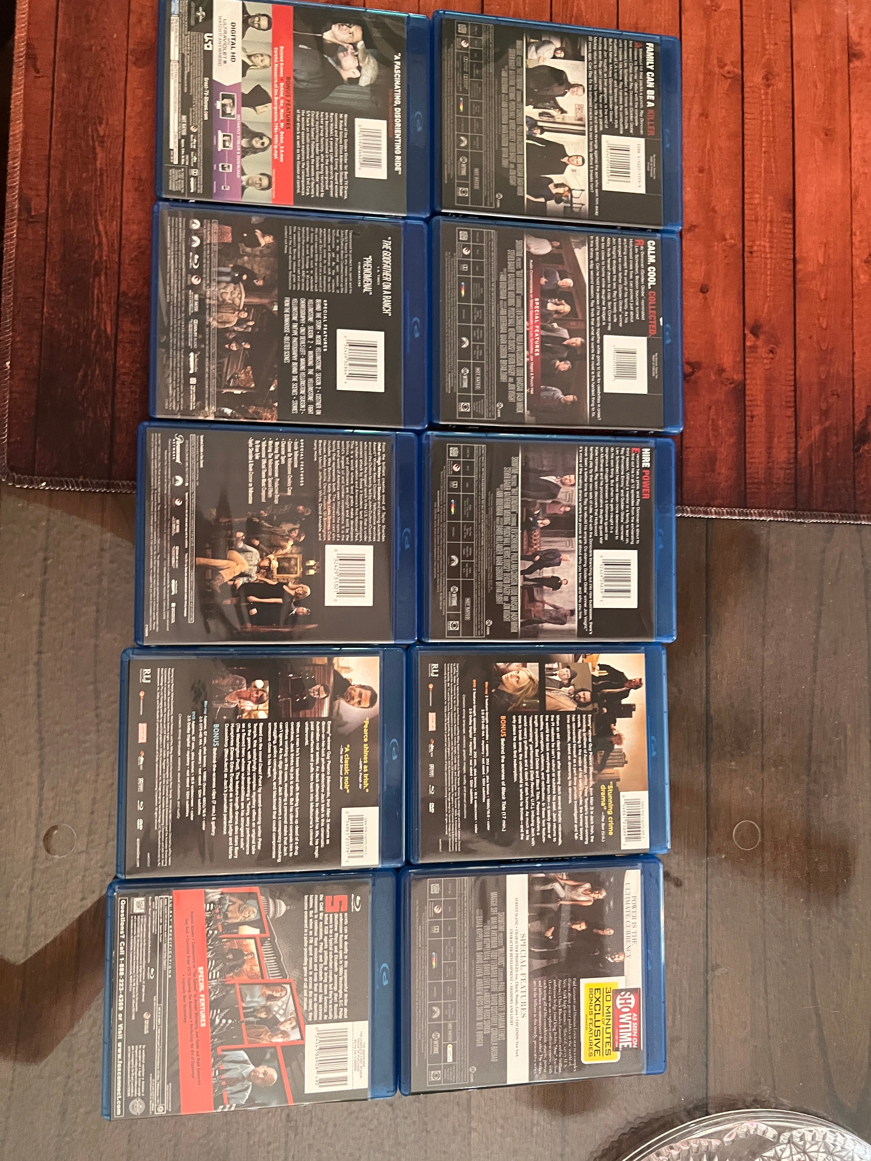 Jack Irish Ray Donovan Yellowstone Robot Americans Bluray Bundle!