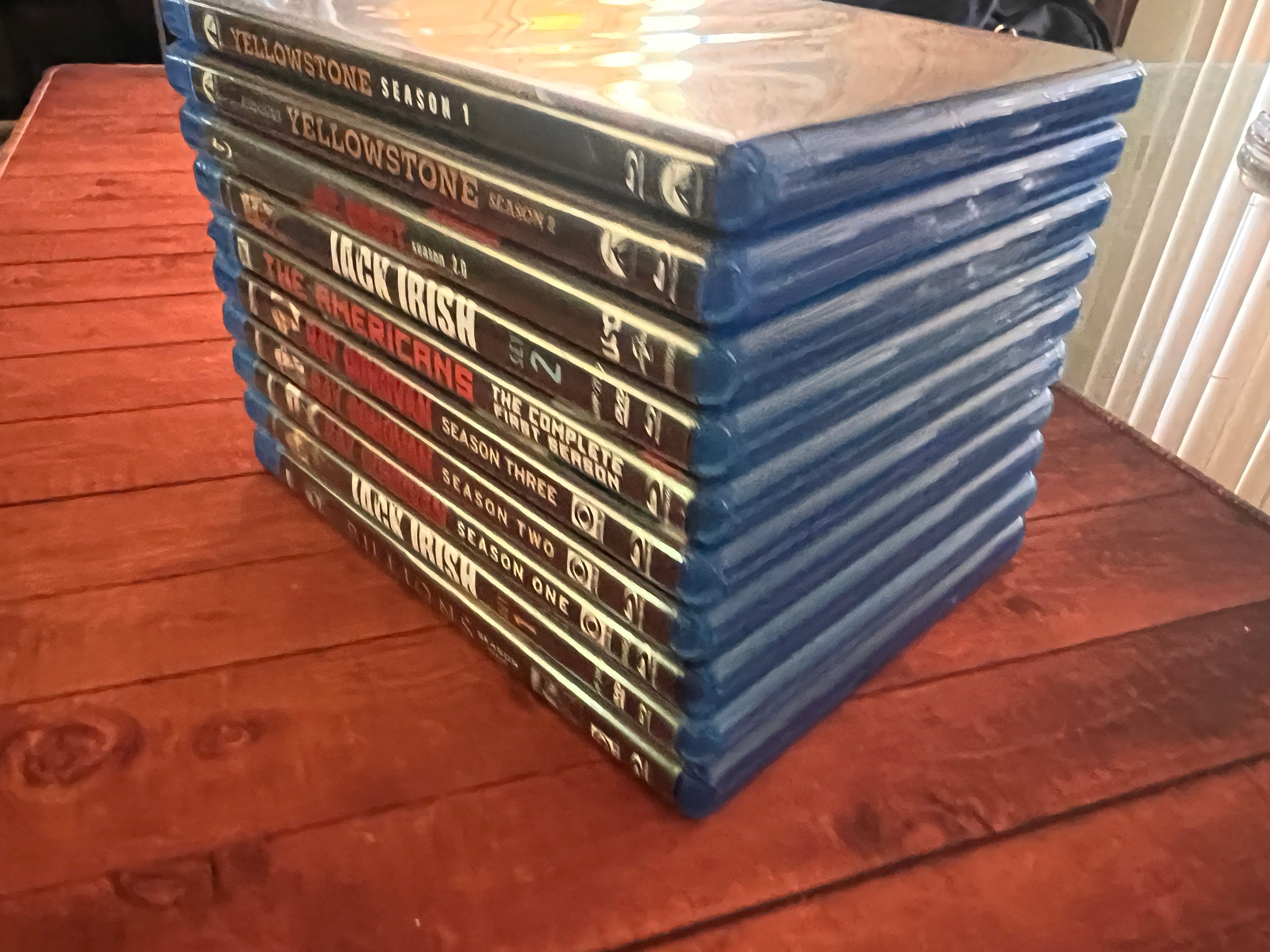 Jack Irish Ray Donovan Yellowstone Robot Americans Bluray Bundle!