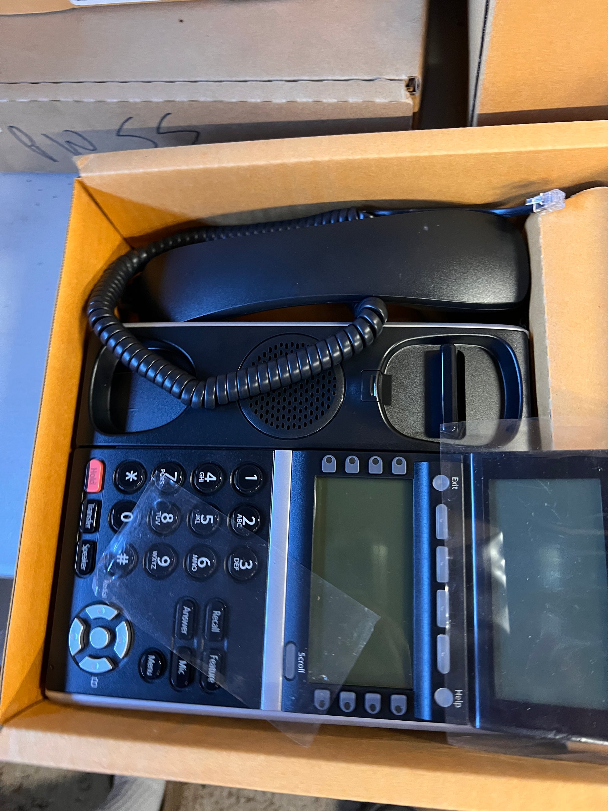 NEC DT300 DTL-24D-1(BK) and 8LD Tel Lot x6 IP Phones