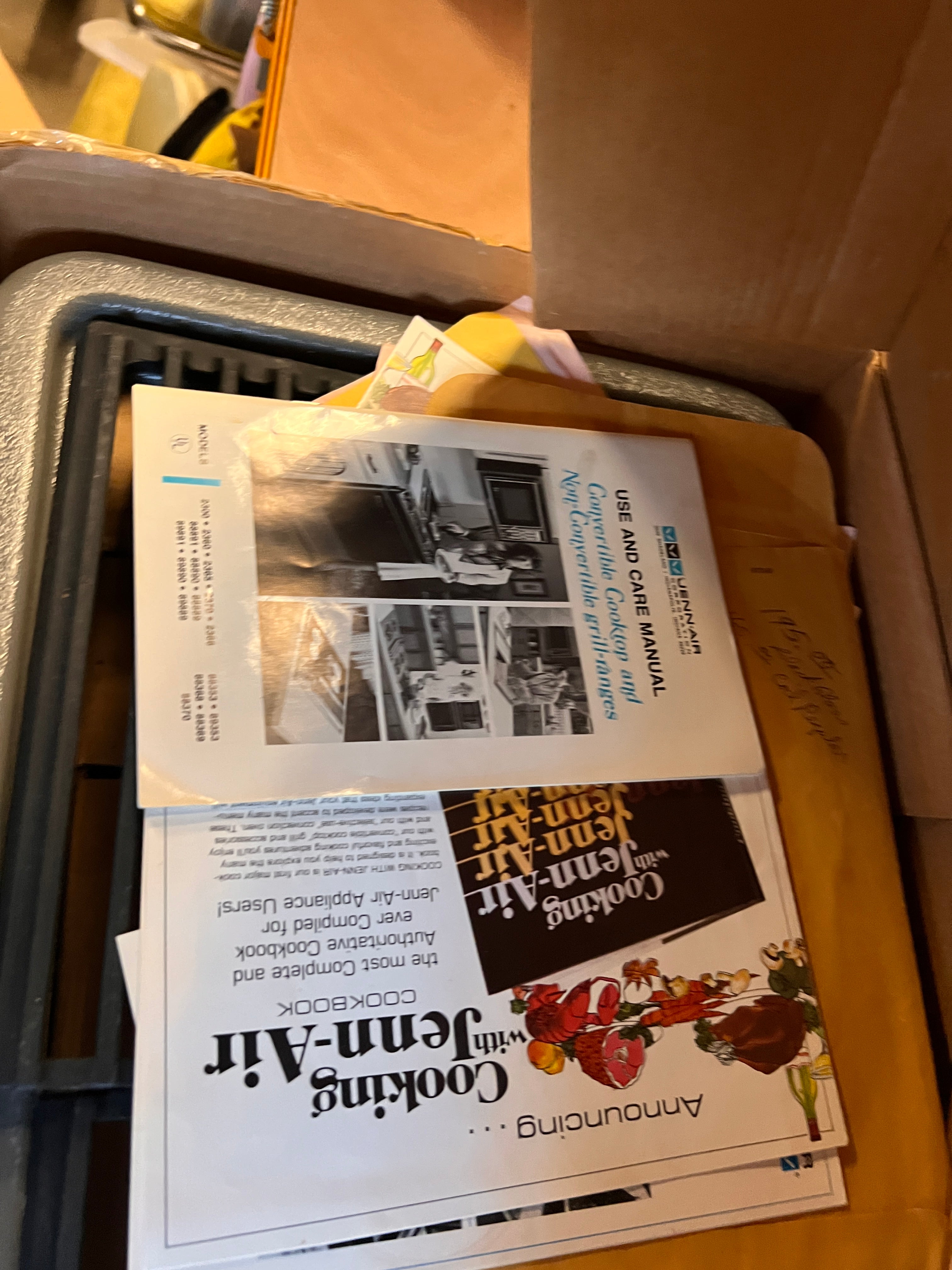 Jenn Air Antique Model 8 Convertible Cooktop New in Box