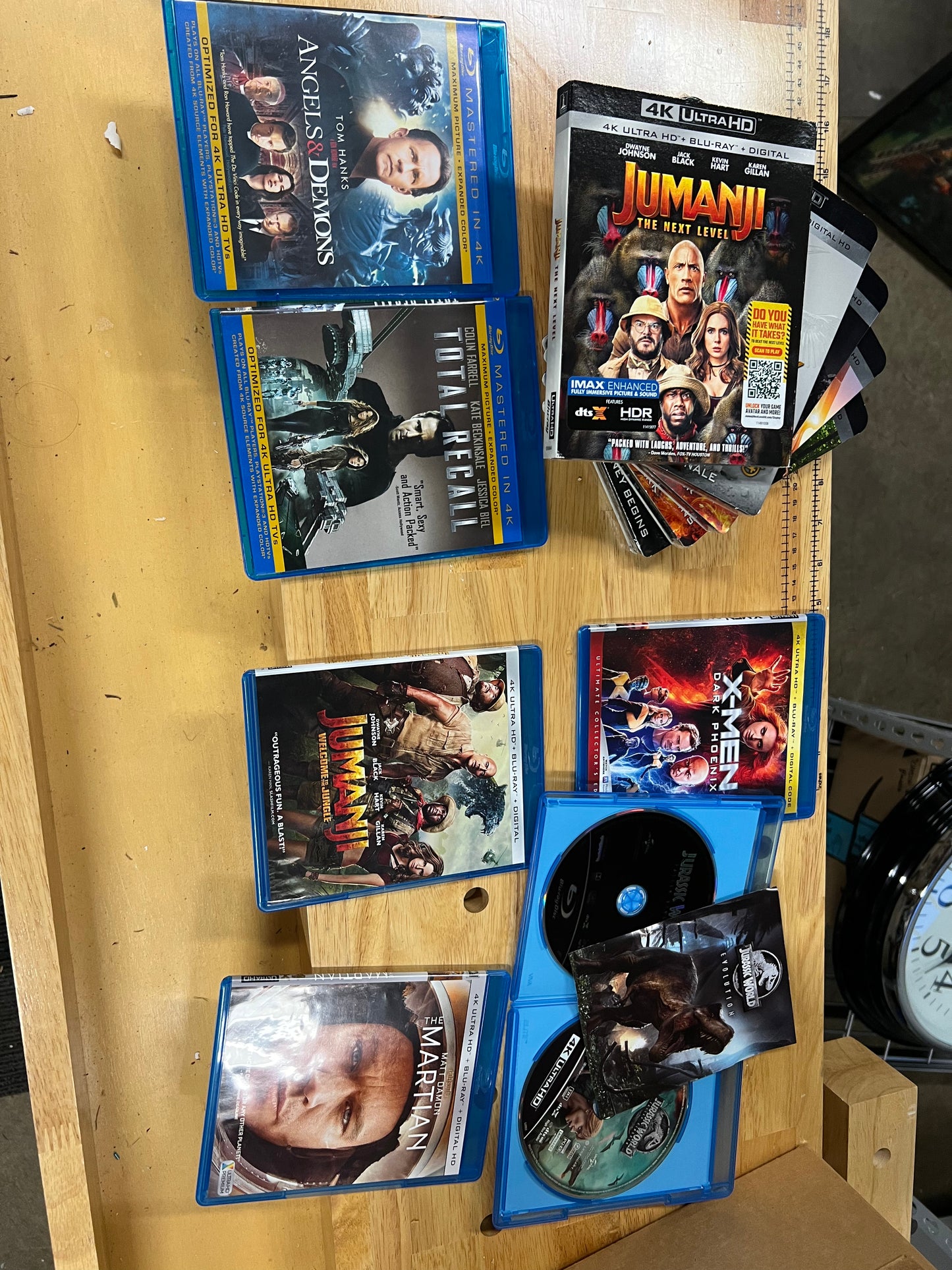 4k Movie bundle Hunger Games Jumanji NEW and more!