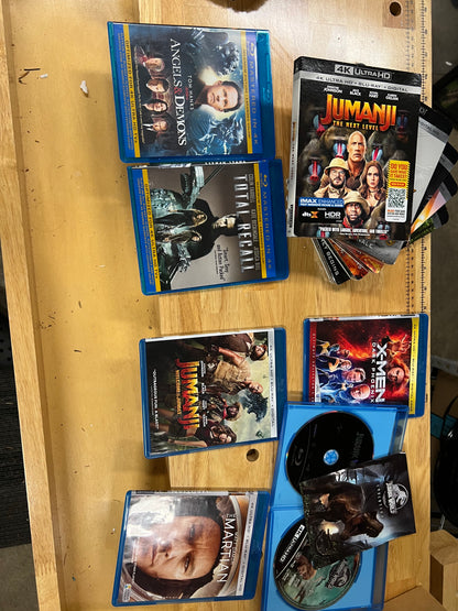 4k Movie bundle Hunger Games Jumanji NEW and more!