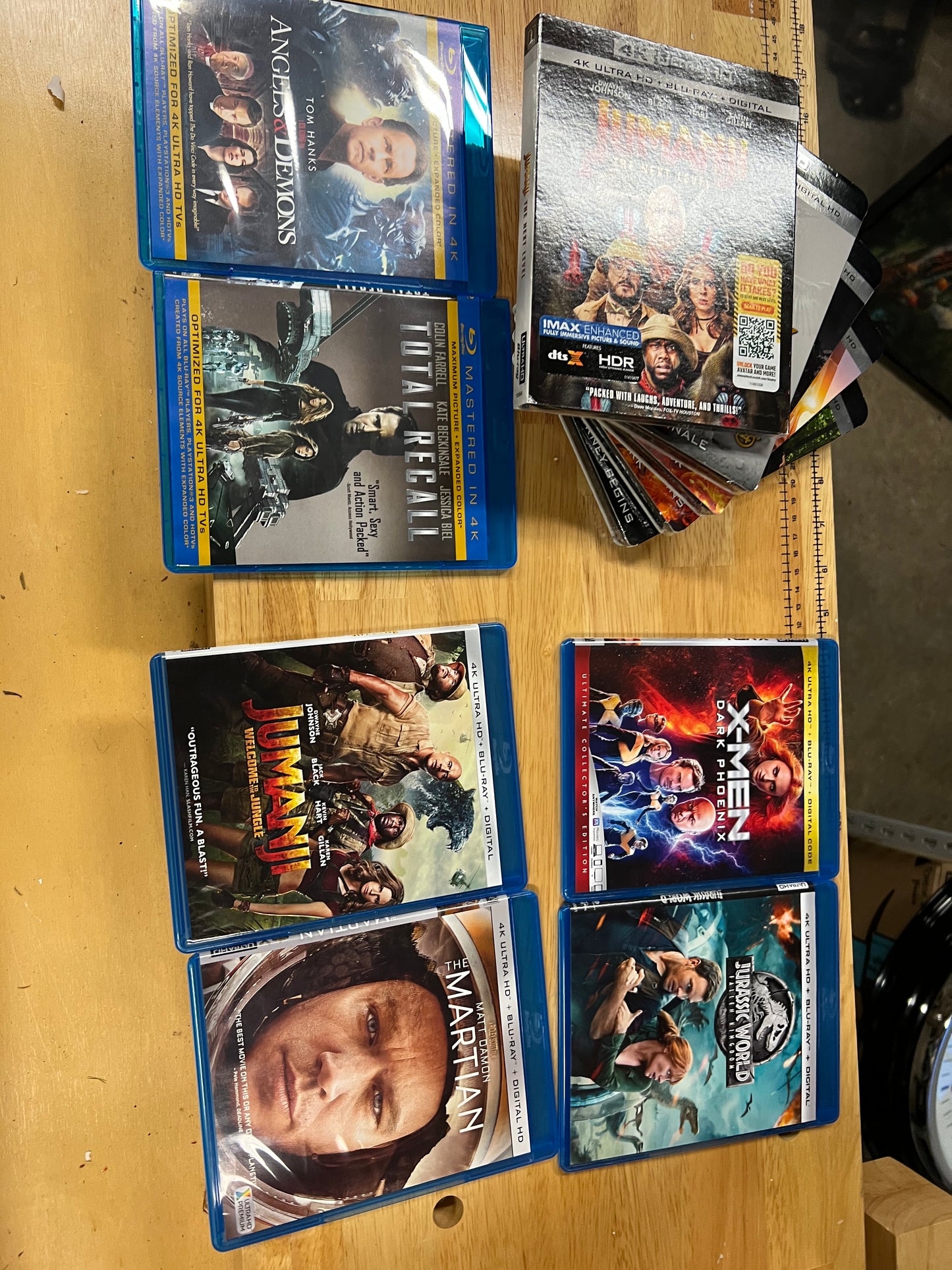 4k Movie bundle Hunger Games Jumanji NEW and more!