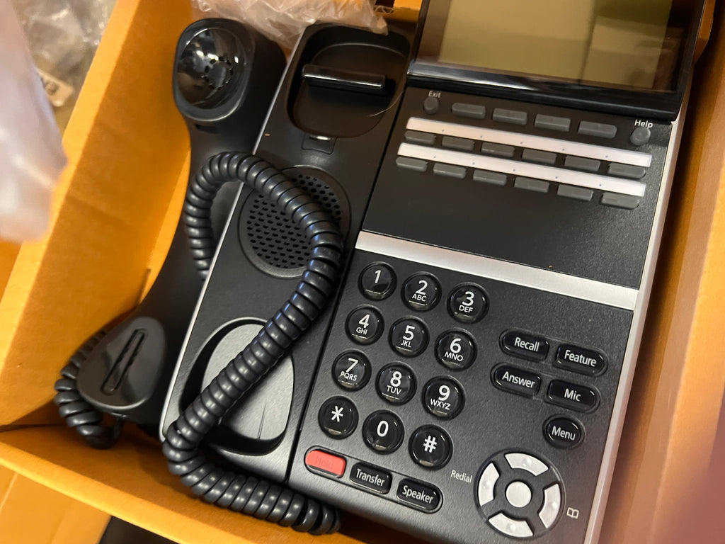 NEC DT800 ITZ-24D-3 BK (Black) TEL IP Phone