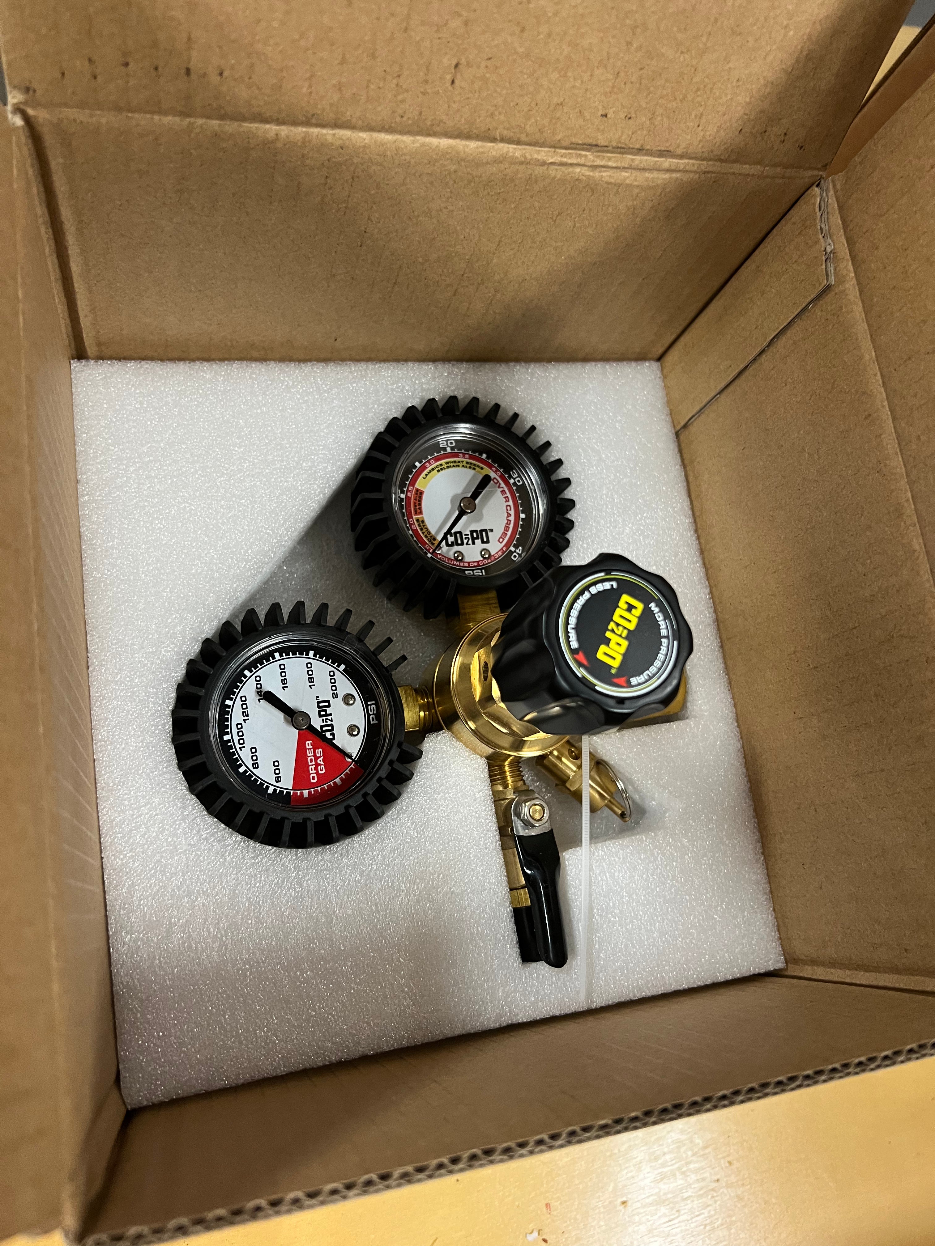 CO2PO Single Body CO2 Regulator