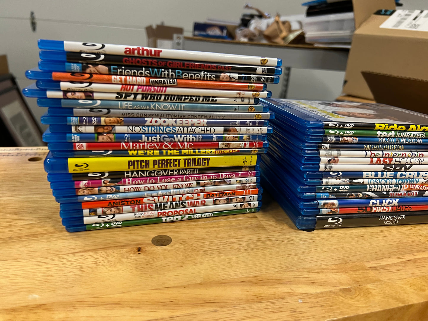 Bundle of 46 Comedy and Animation Bluray Movies!