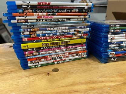 Bundle of 46 Comedy and Animation Bluray Movies!