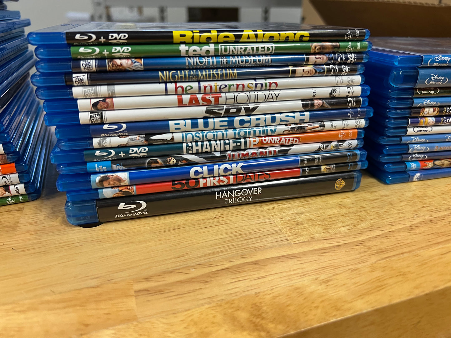 Bundle of 46 Comedy and Animation Bluray Movies!