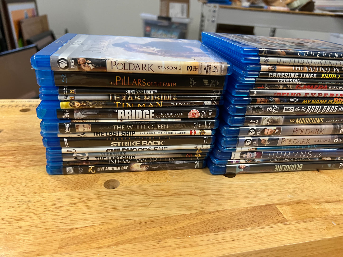 Bundle of 26 Rare Bluray TV Shows and Series!