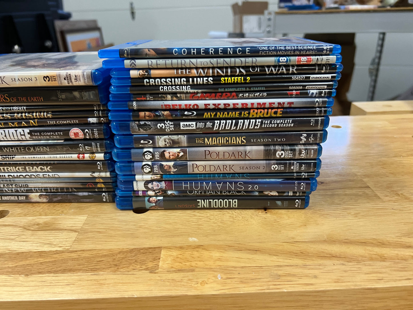 Bundle of 26 Rare Bluray TV Shows and Series!