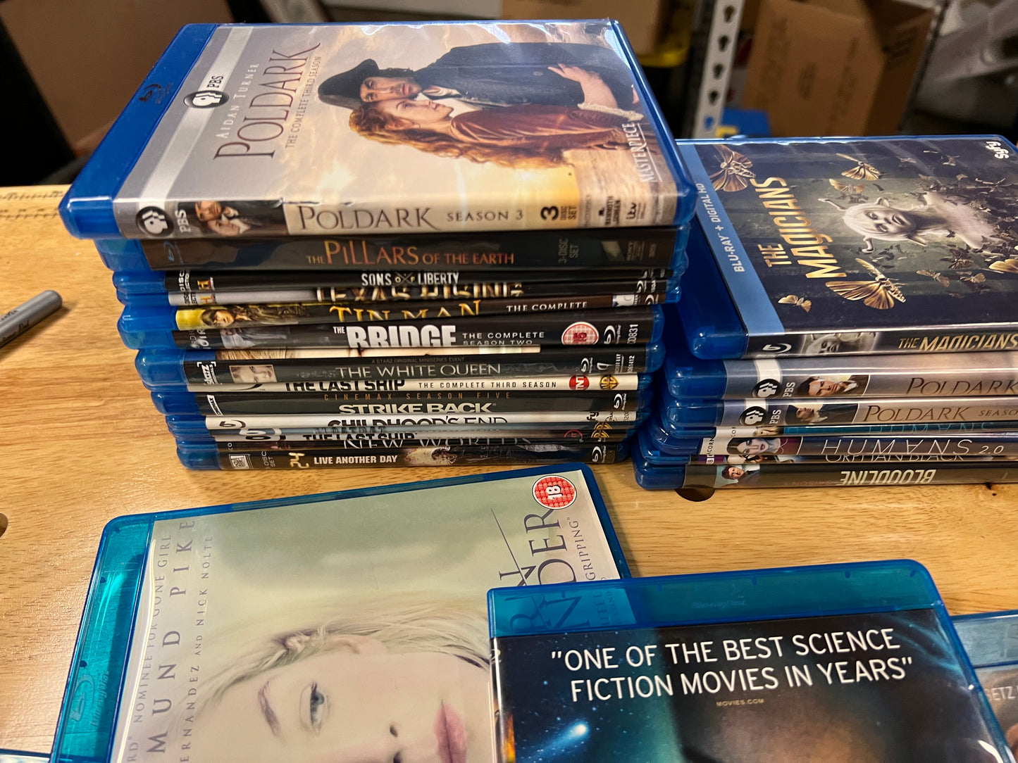 Bundle of 26 Rare Bluray TV Shows and Series!