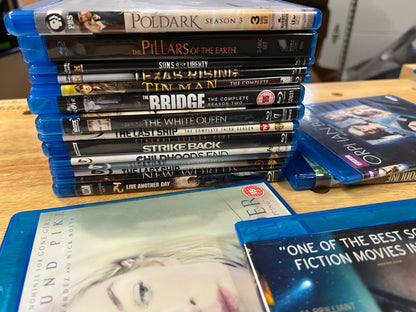 Bundle of 26 Rare Bluray TV Shows and Series!