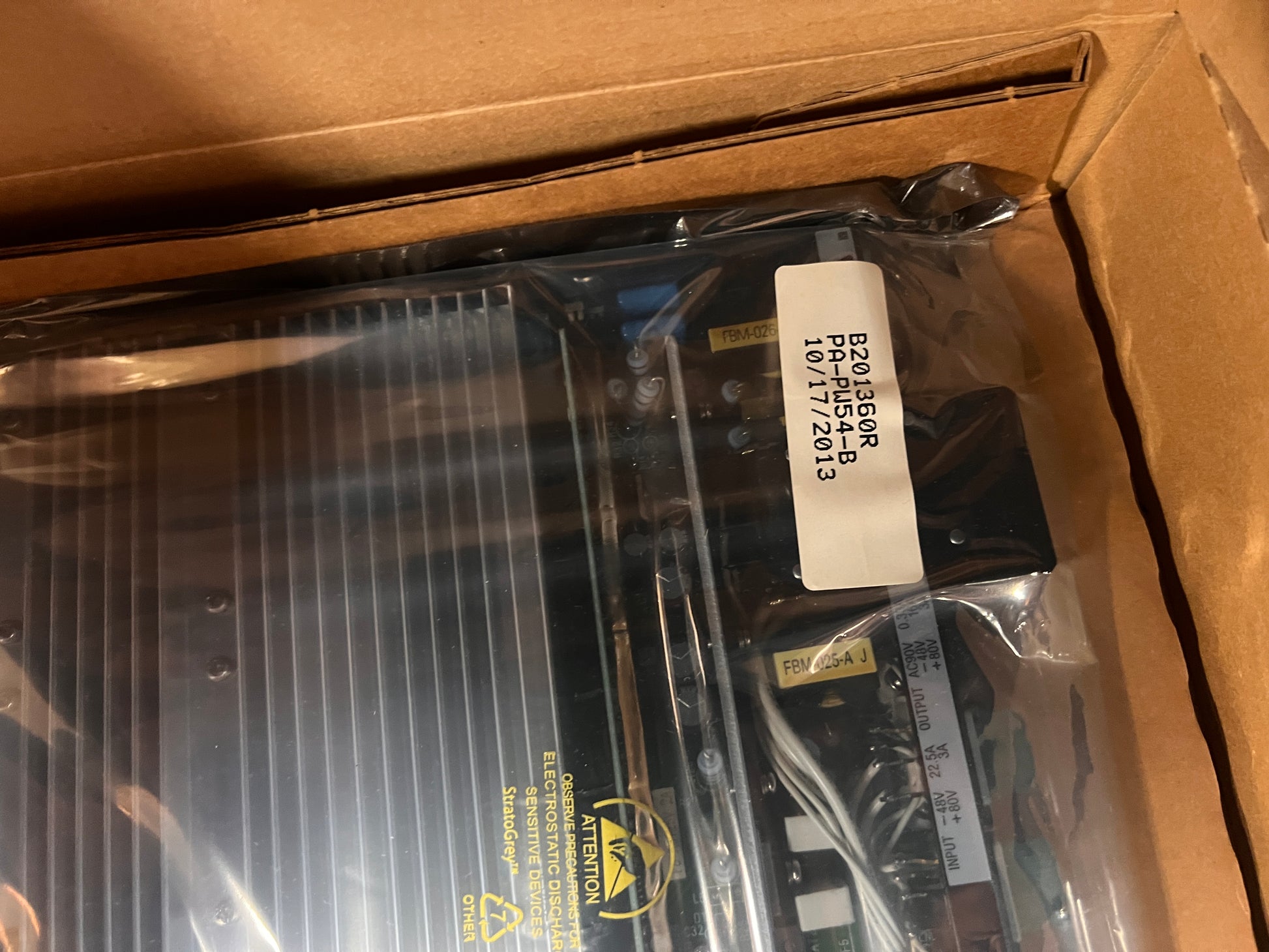 NEC NEAX 2400 PA-PW54-B Dual Power Circuit Card
