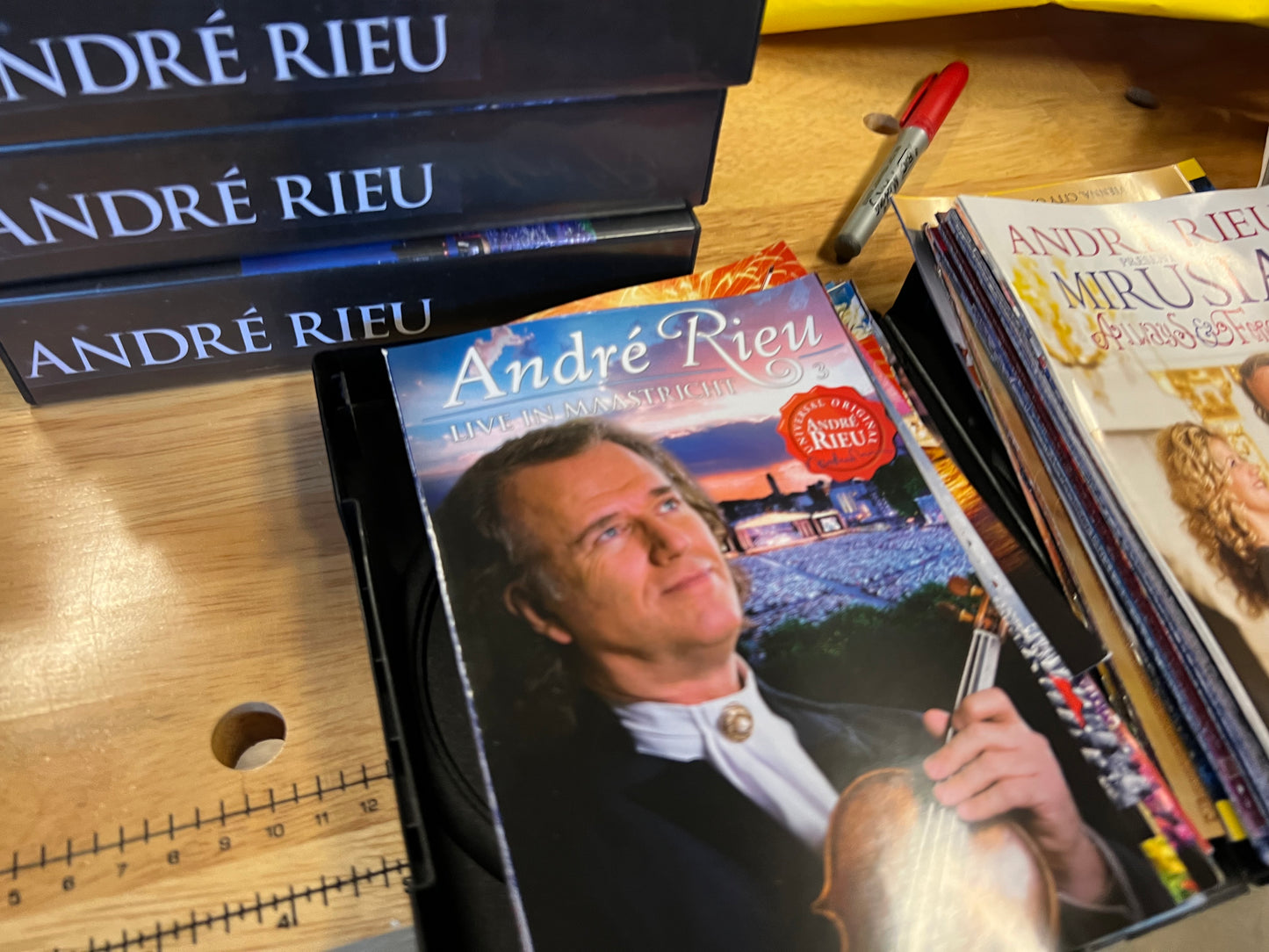 Huge Bundle of Andre Rieu DVD Concerts and other Concerts and Musicals