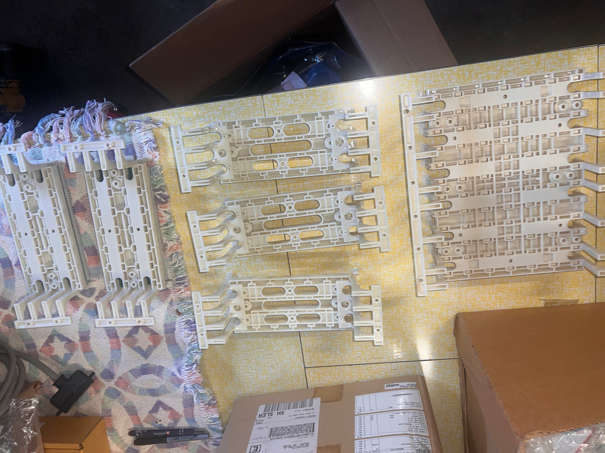 Siemon S110AB2-100FT + 300FT + CAT5PSJP12B patch panel lot x6