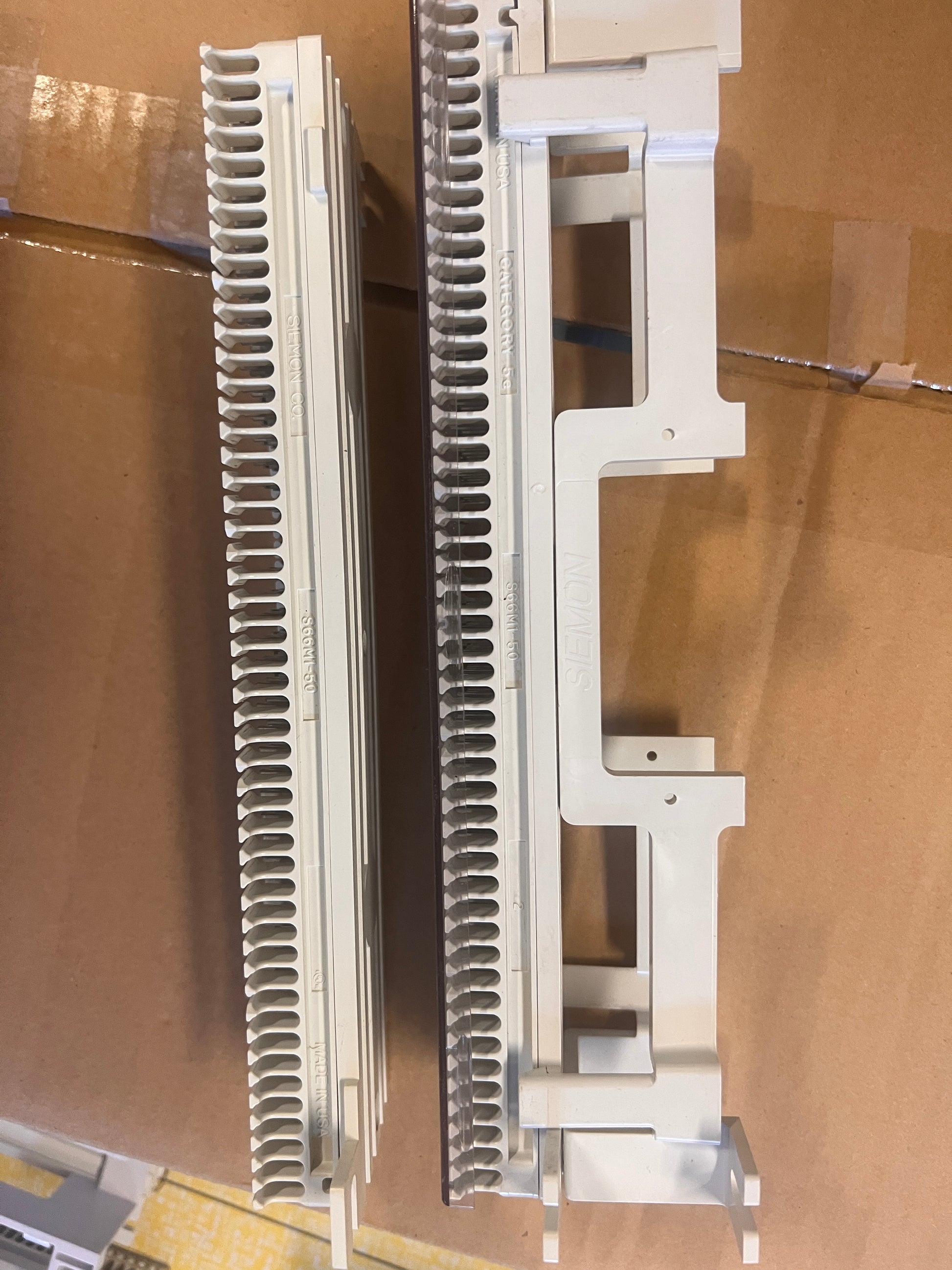 S66MI-50 SIEMON TYPE 66 50 PAIR TELCO PUNCH BLOCK Lot x8