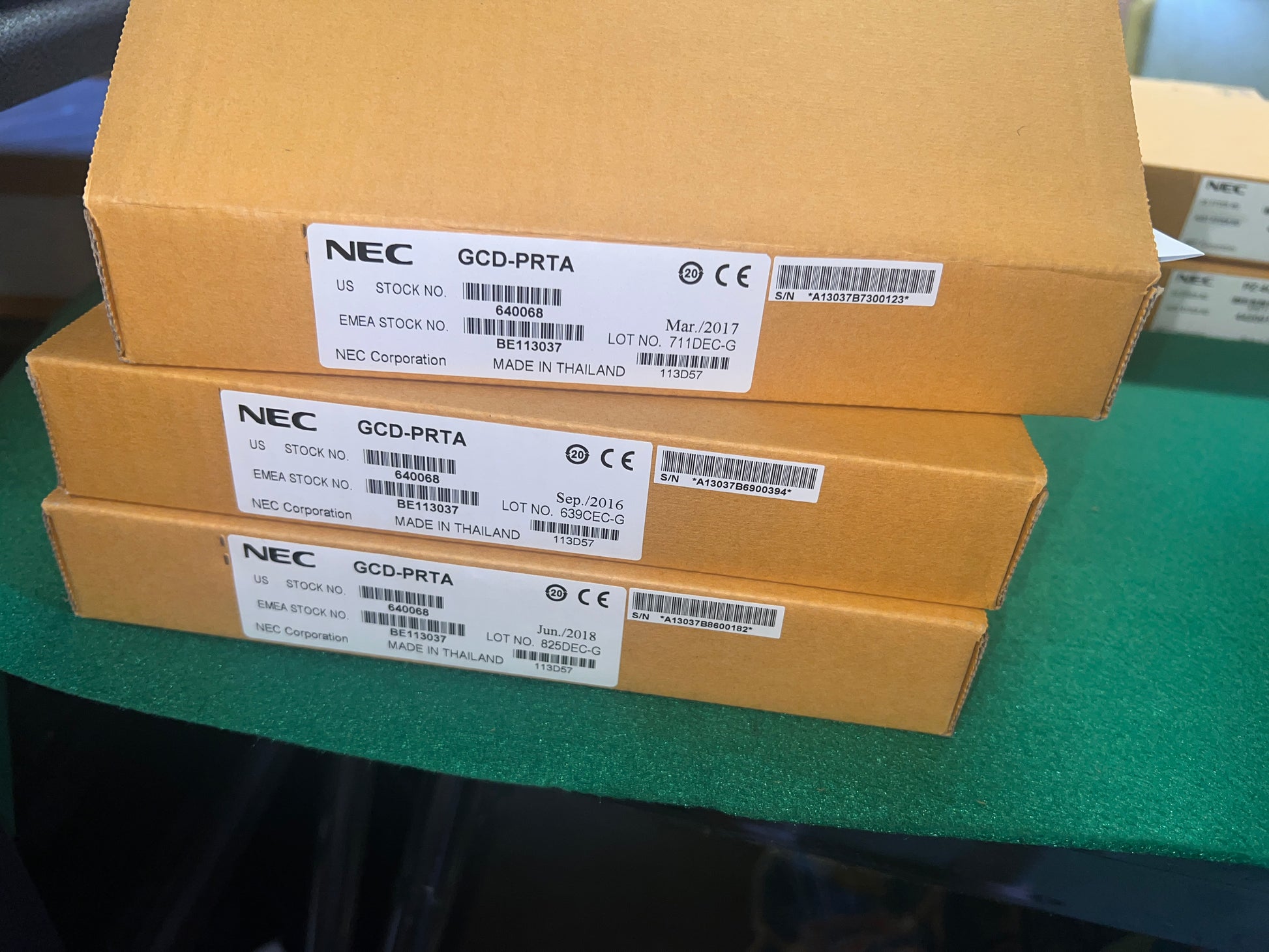 NEC SV9100 GCD-PRTA / PRI/T1/E1 Interface Card Lot NEC NEW x3