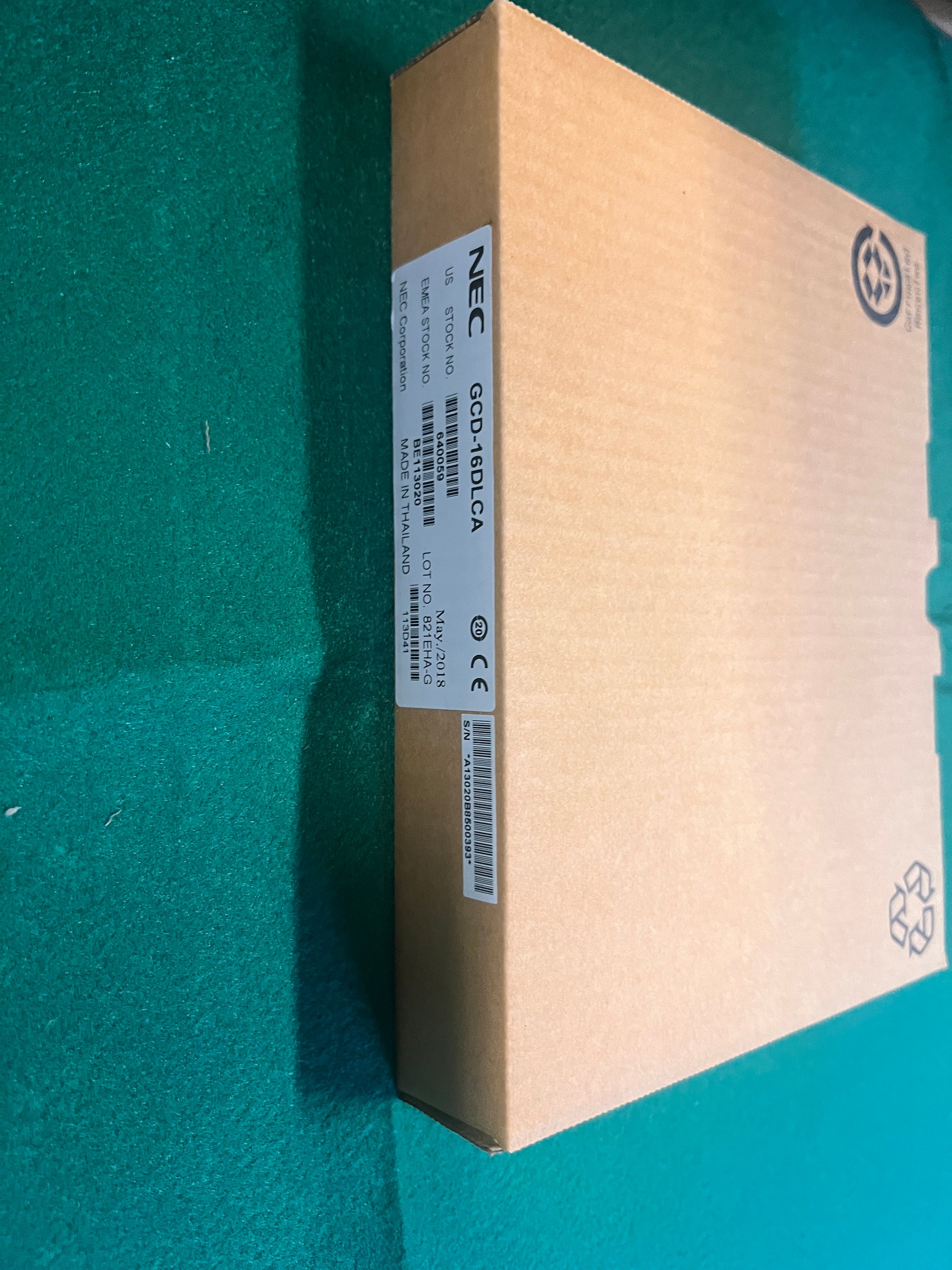 NEC Univerge GCD-16DLCA Digital Station Card for NEC SV9100