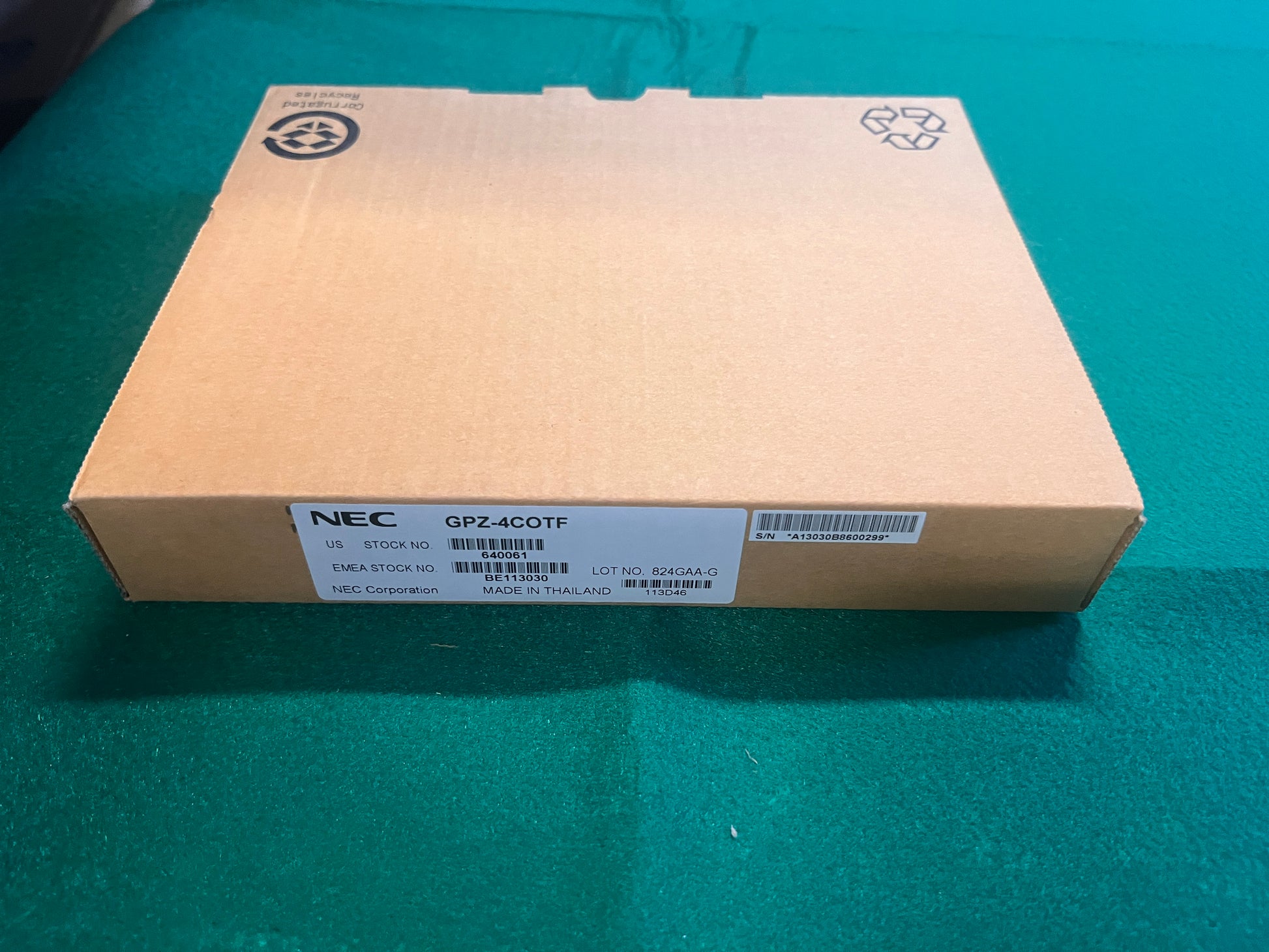 NEC GPZ-4COTF 4 Port COT Interface Daughter Board 640061