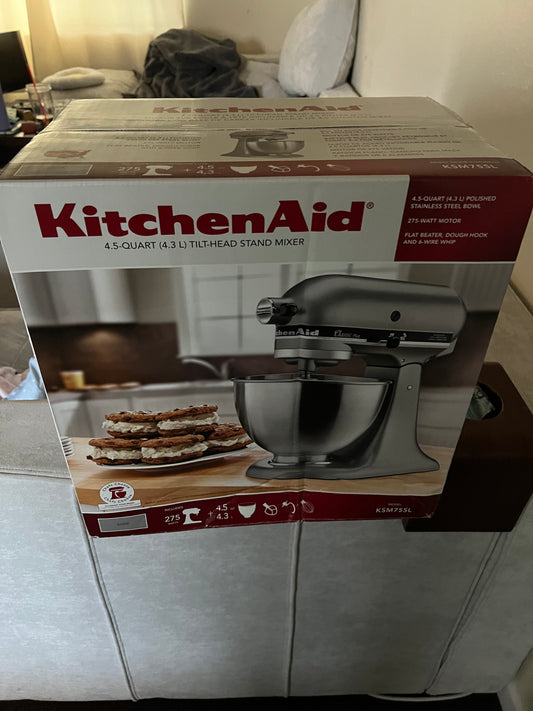 Kitchenaid KSM75SL Mixer NEW!