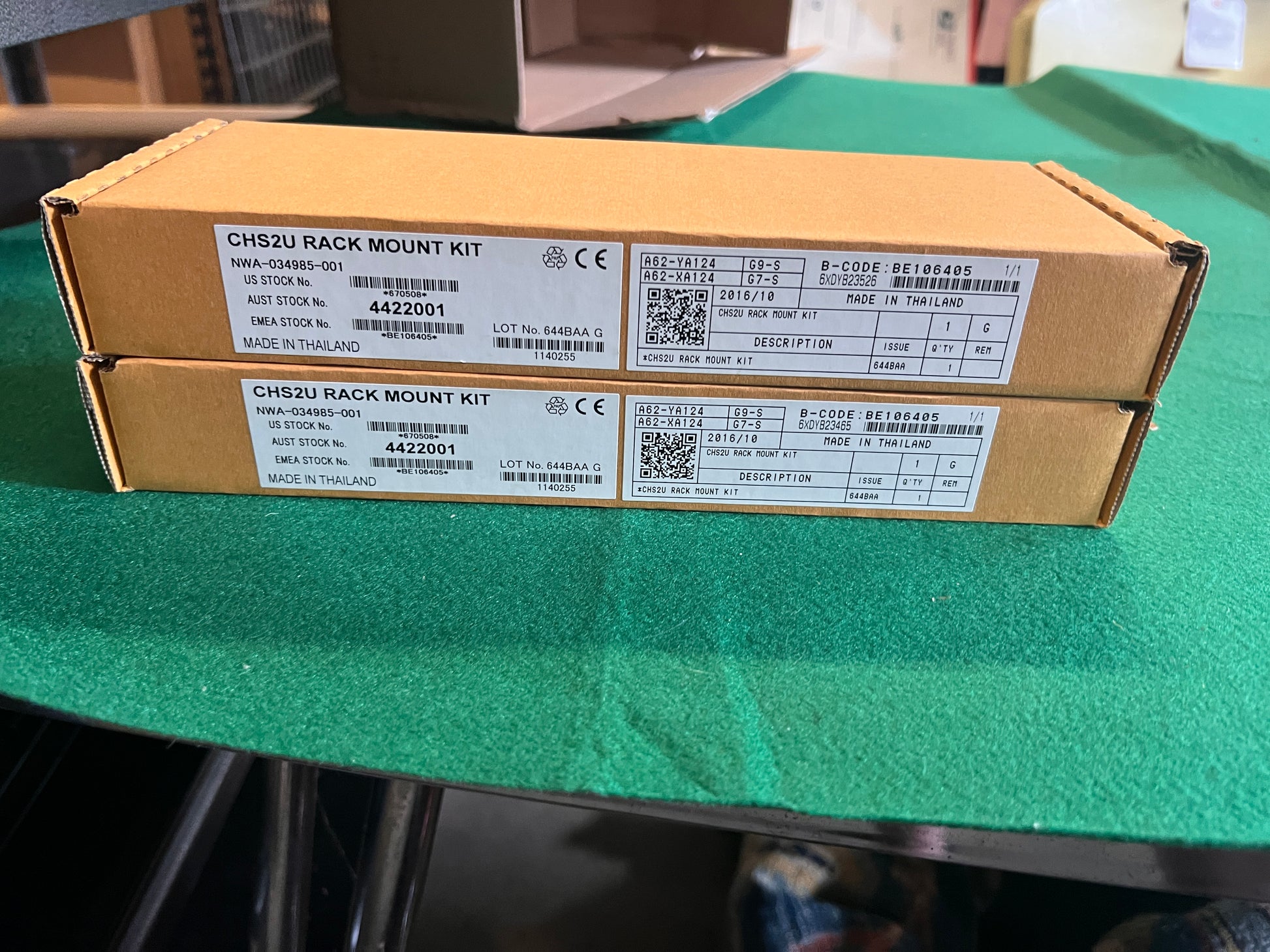 NEW x2 NEC Univerge CHS2U Rack Mount Kit (670508)