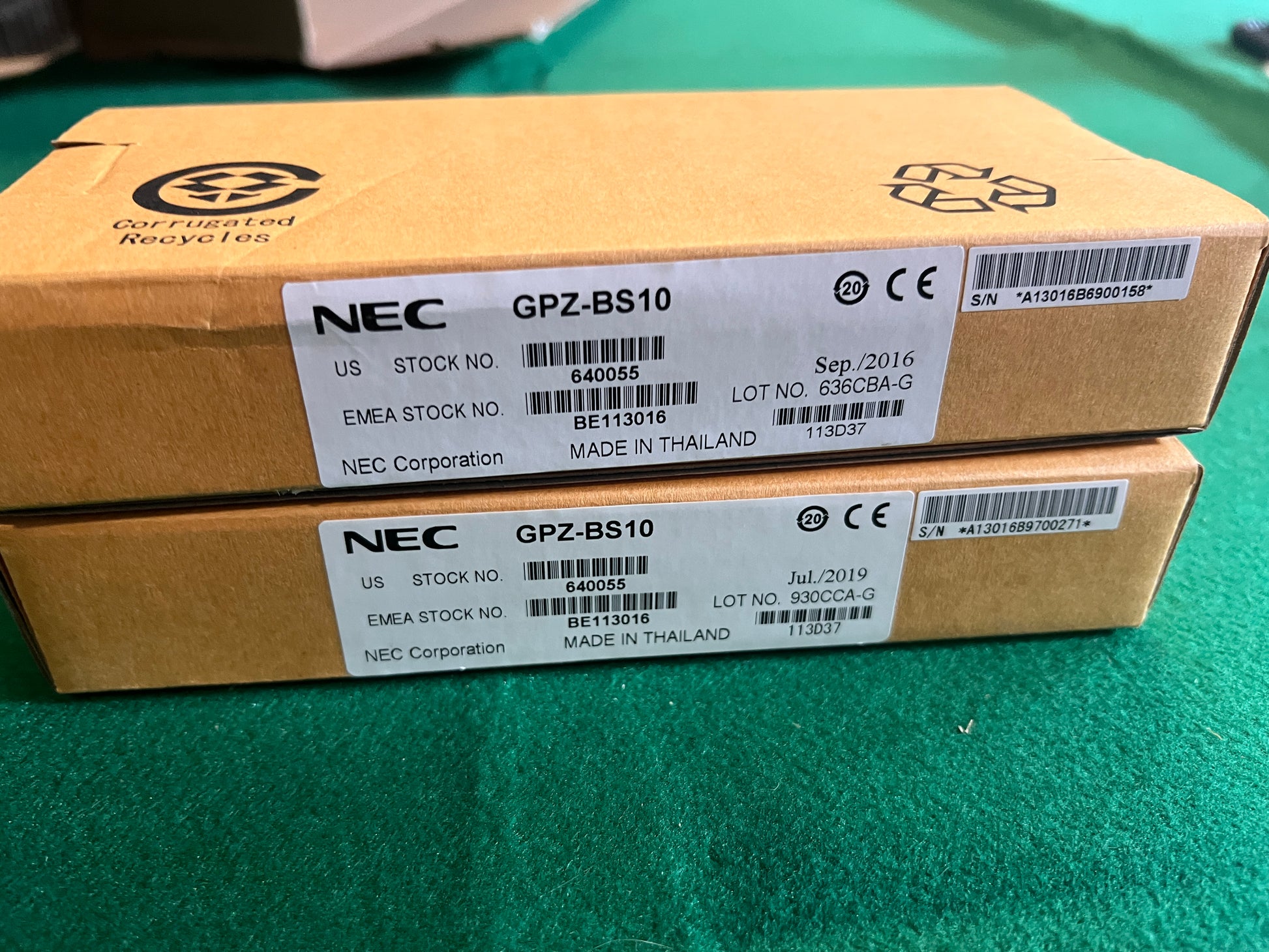 NEC GPZ-BS10 Single port expansion module x2 640055 SV9100