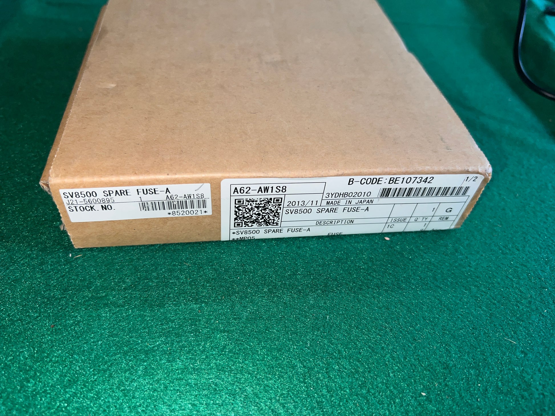 NEC Univerge SV8500 Spare Fuse A Package x2