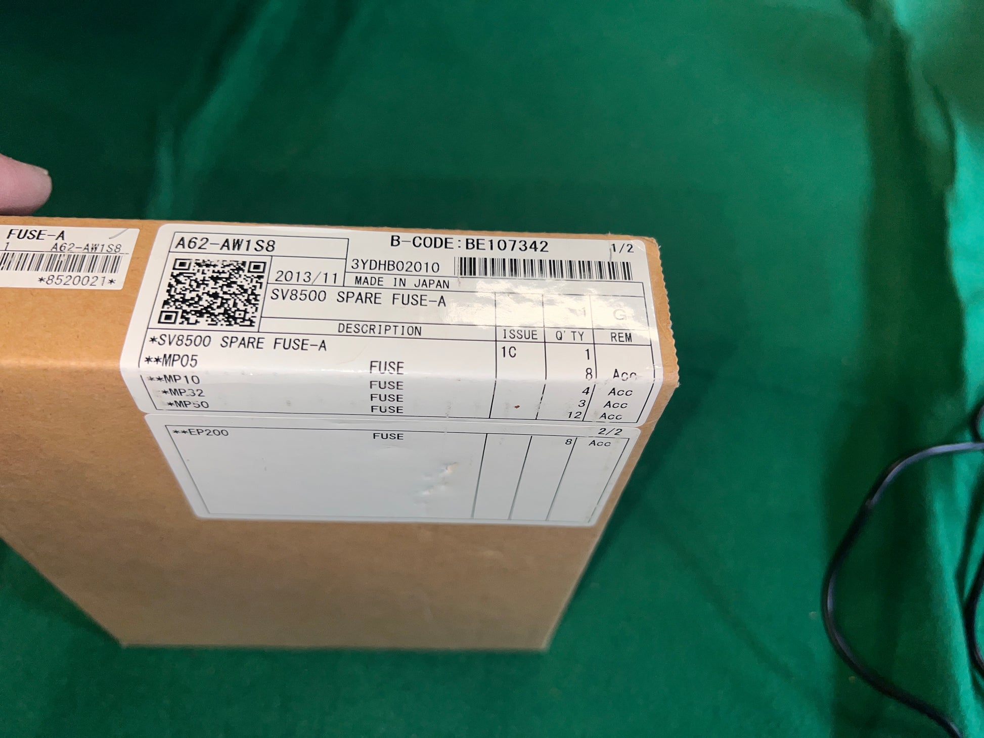 NEC Univerge SV8500 Spare Fuse A Package x2
