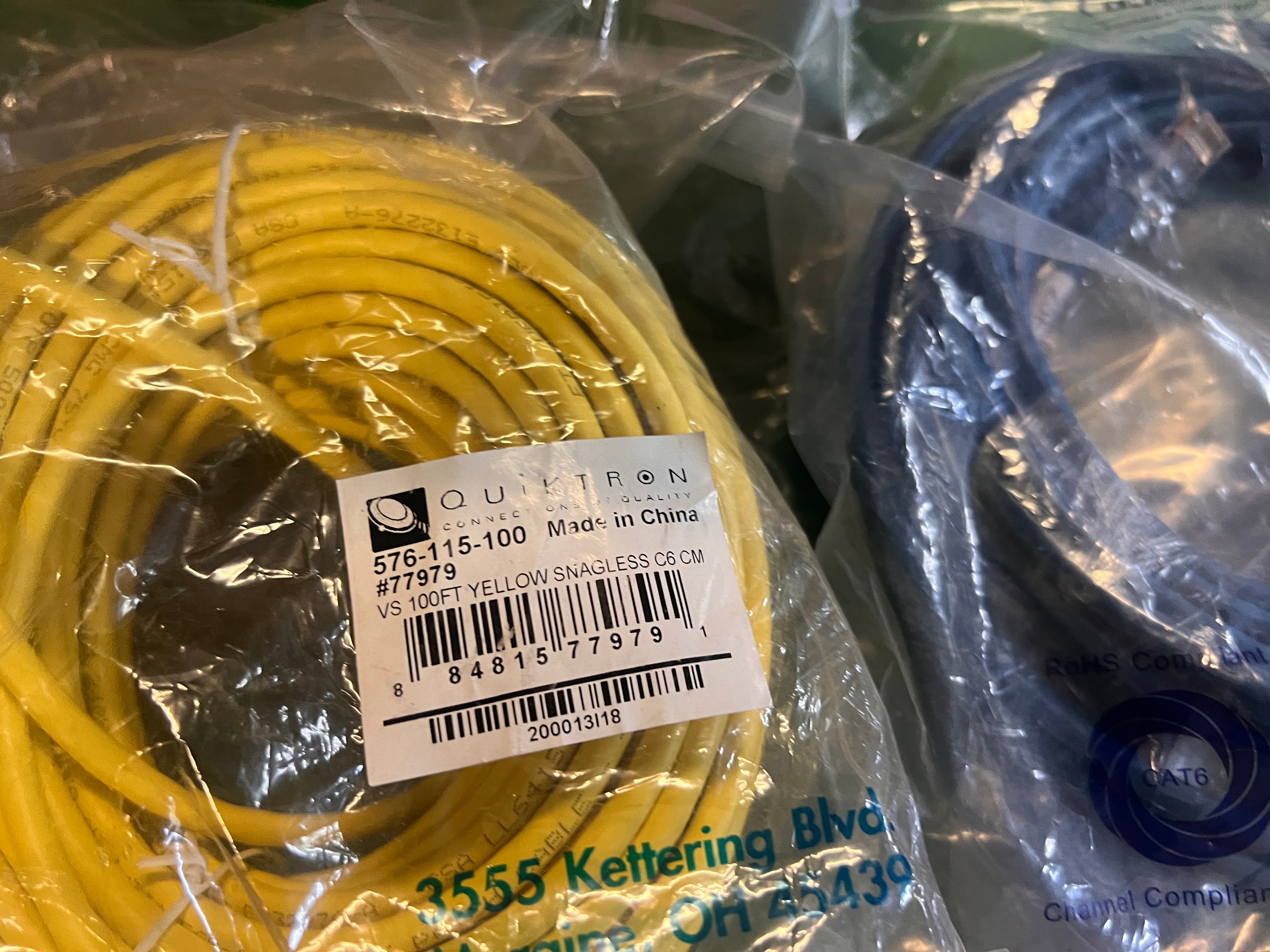 Ethernet Patch Cable Bundle 25 ft 100ft and more!