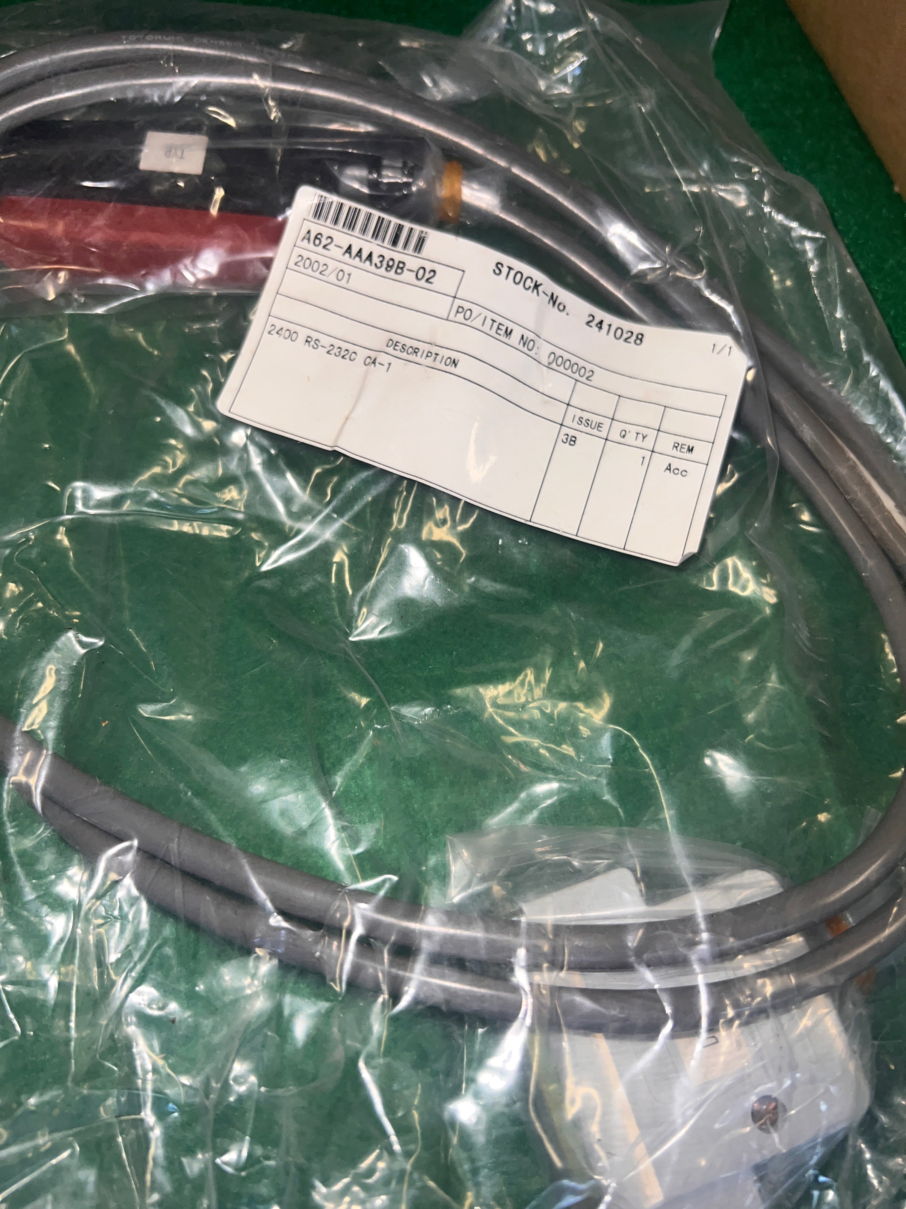 NEC 2400 RS-232C CA-1 NR-517368-002 CABLE