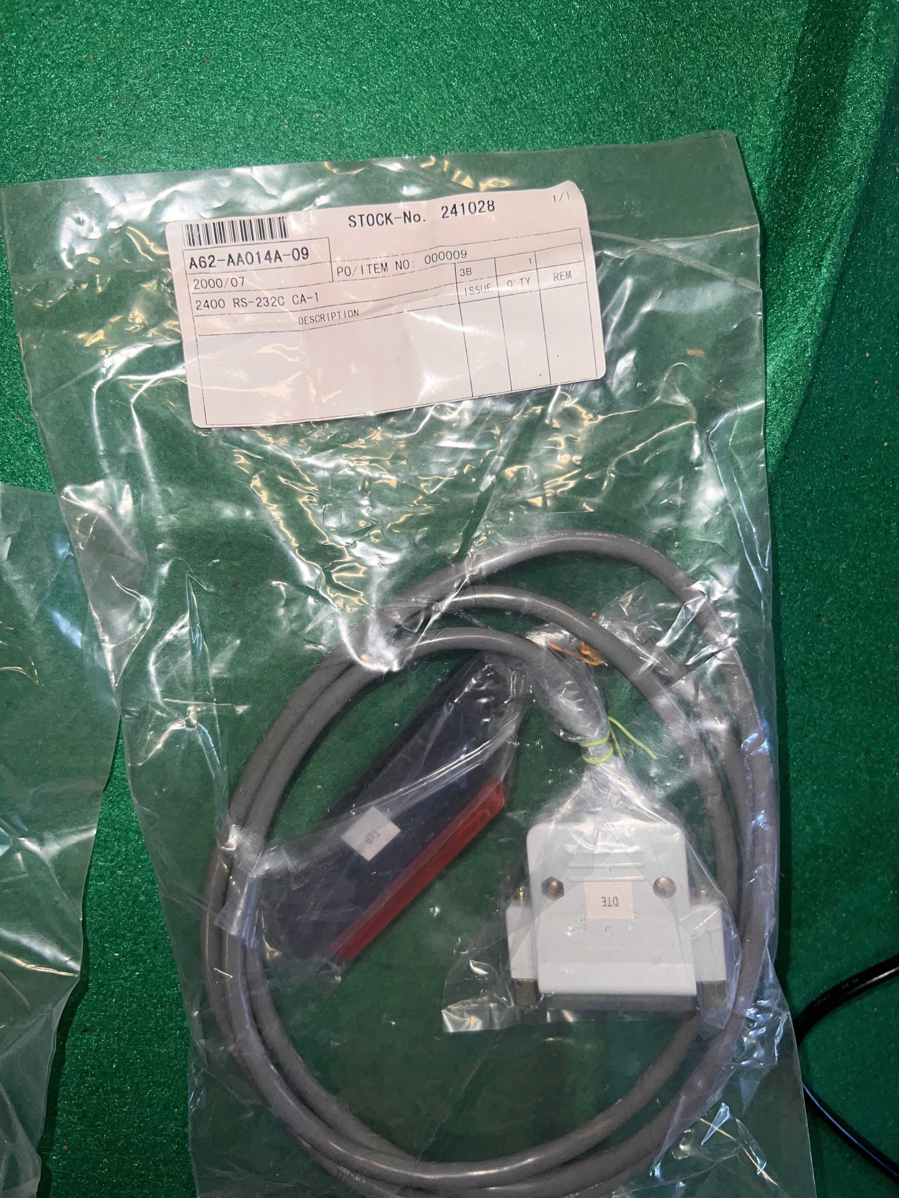 NEC 2400 RS-232C CA-1 NR-517368-002 CABLE