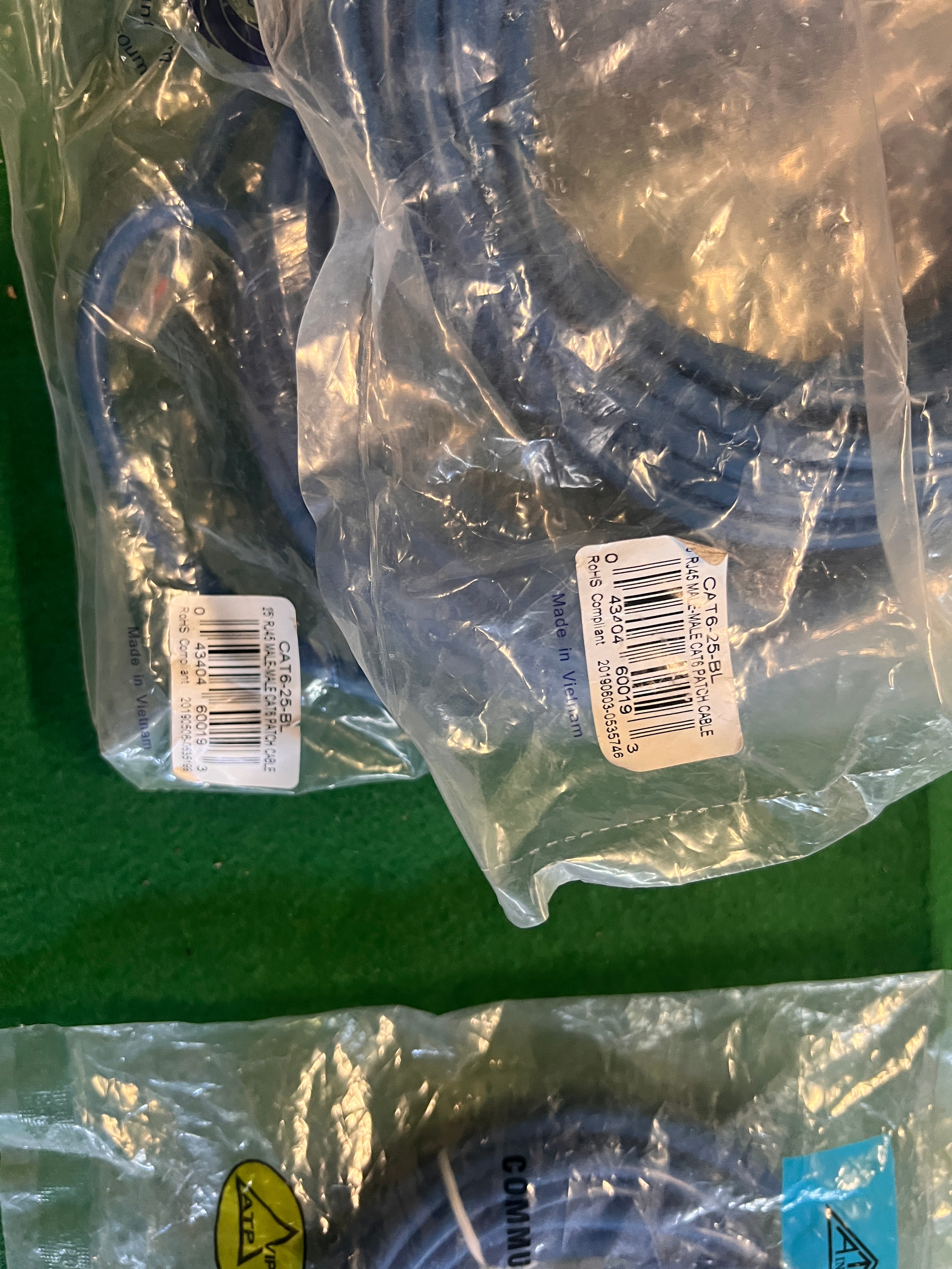 Ethernet Patch Cable Bundle 25 ft 100ft and more!