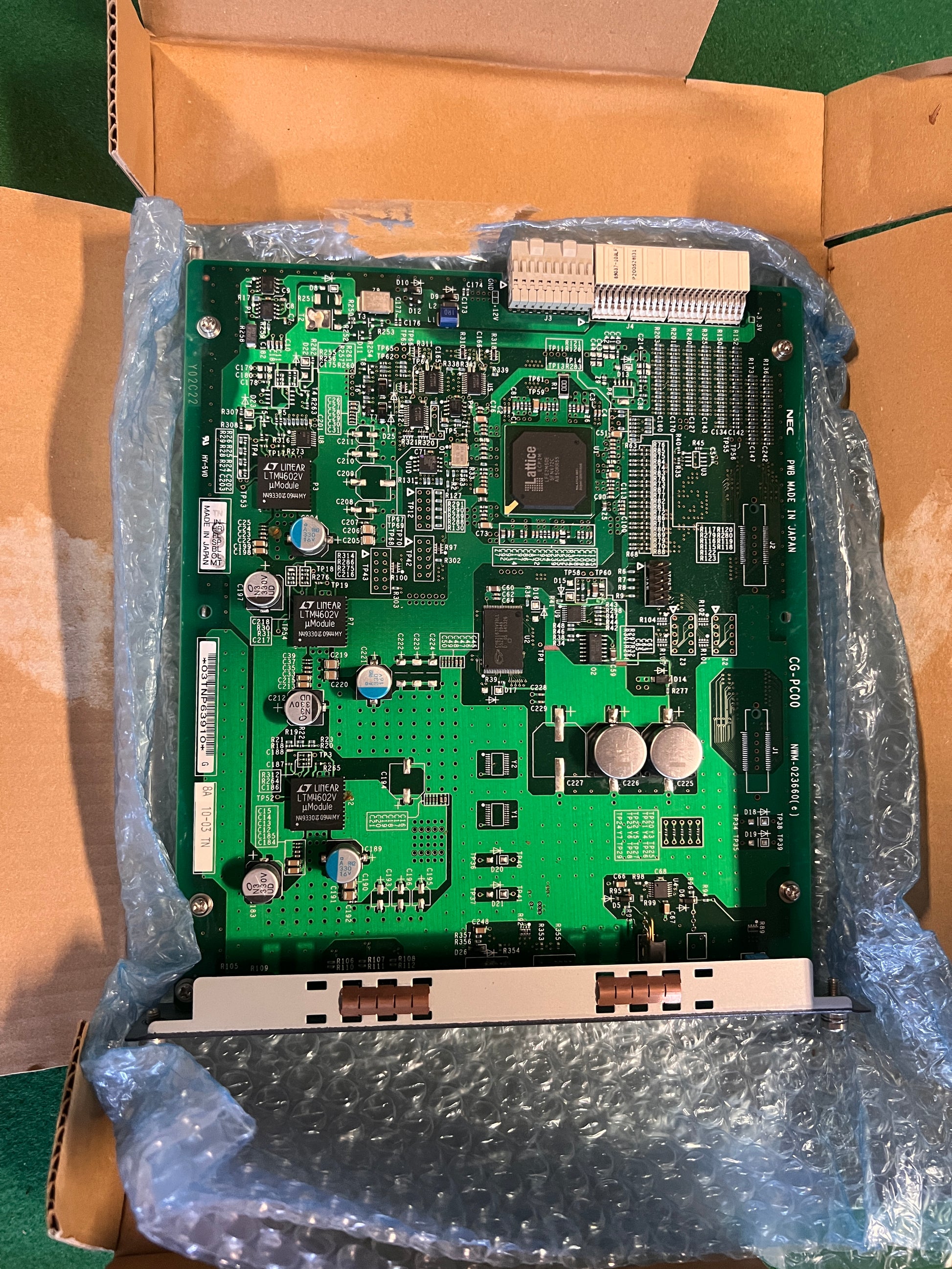 NEC CG-PC00 Circuit Board EMA Main